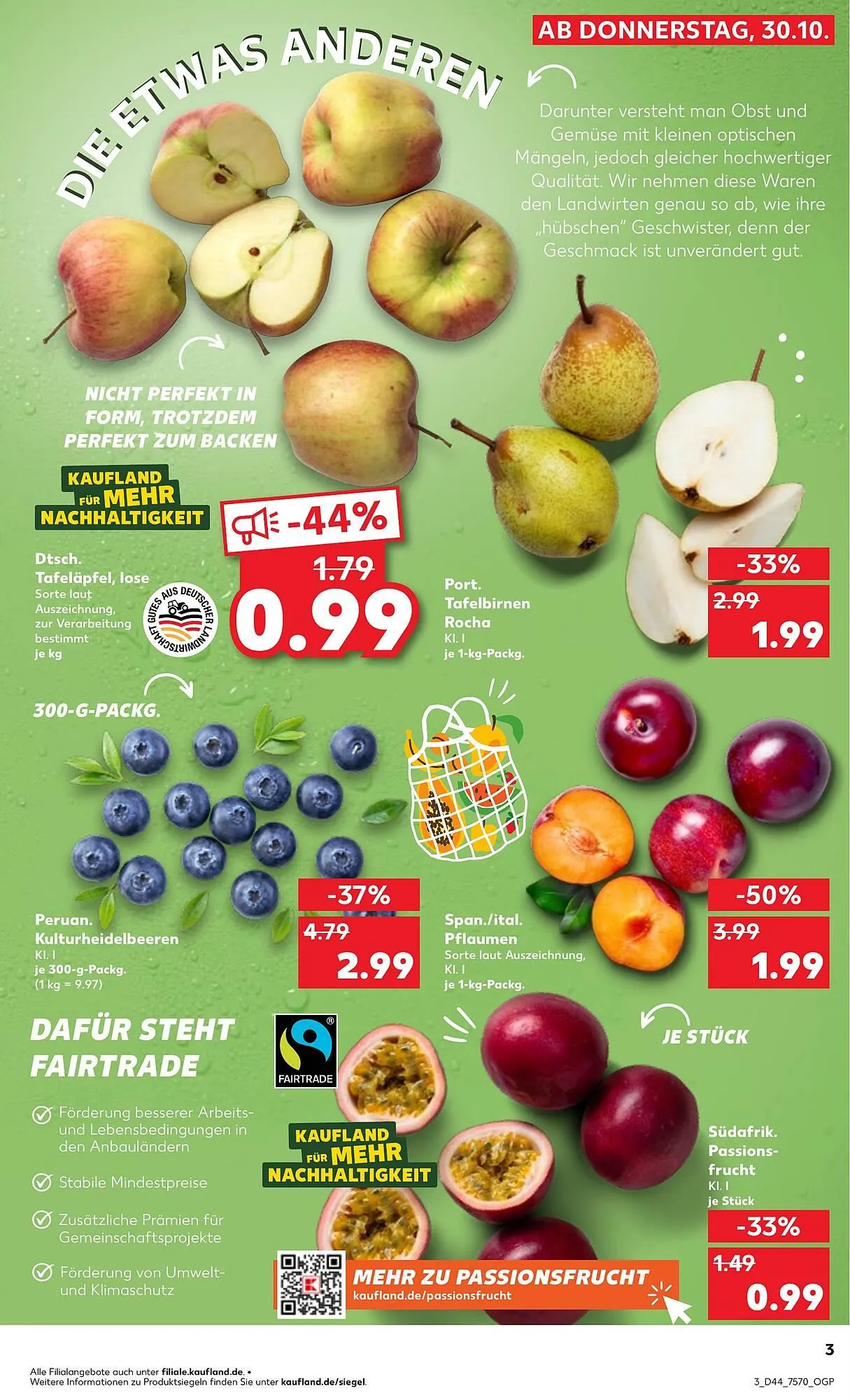 Kaufland Prospekt von 30. Oktober bis 5. November 2025 - Prospekt seite 3