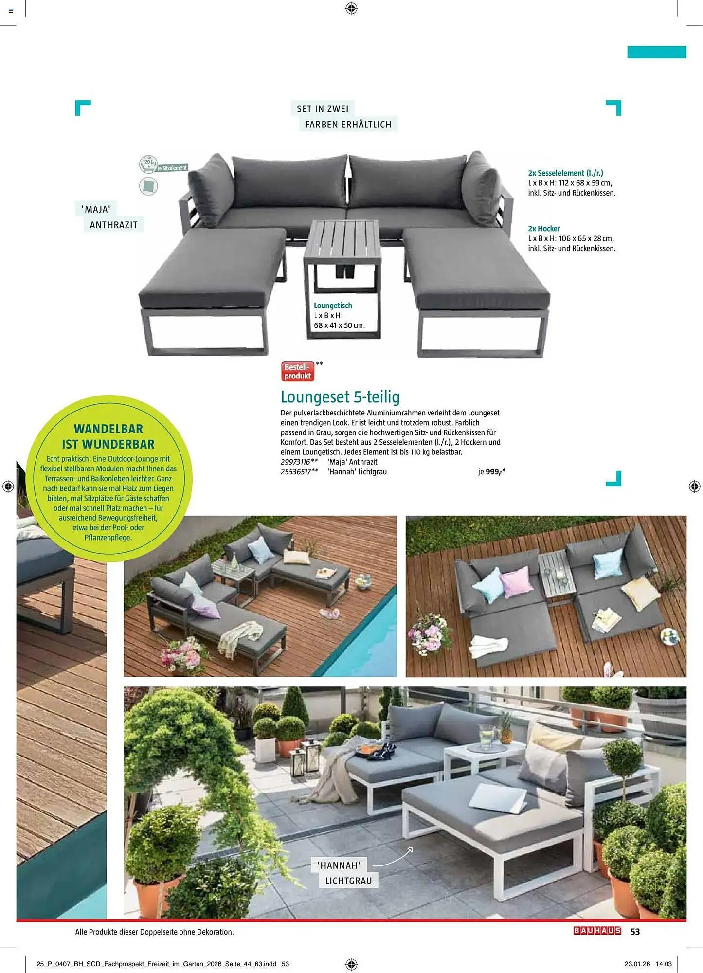Bauhaus Prospekt von 2. März bis 30. Juni 2026 - Prospekt seite 53