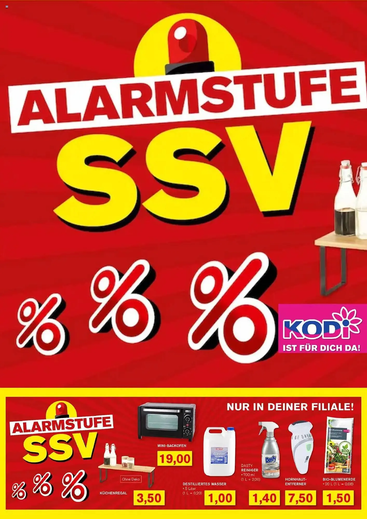 KODi Prospekt von 14. Juli bis 19. Juli 2025 - Prospekt seite 1