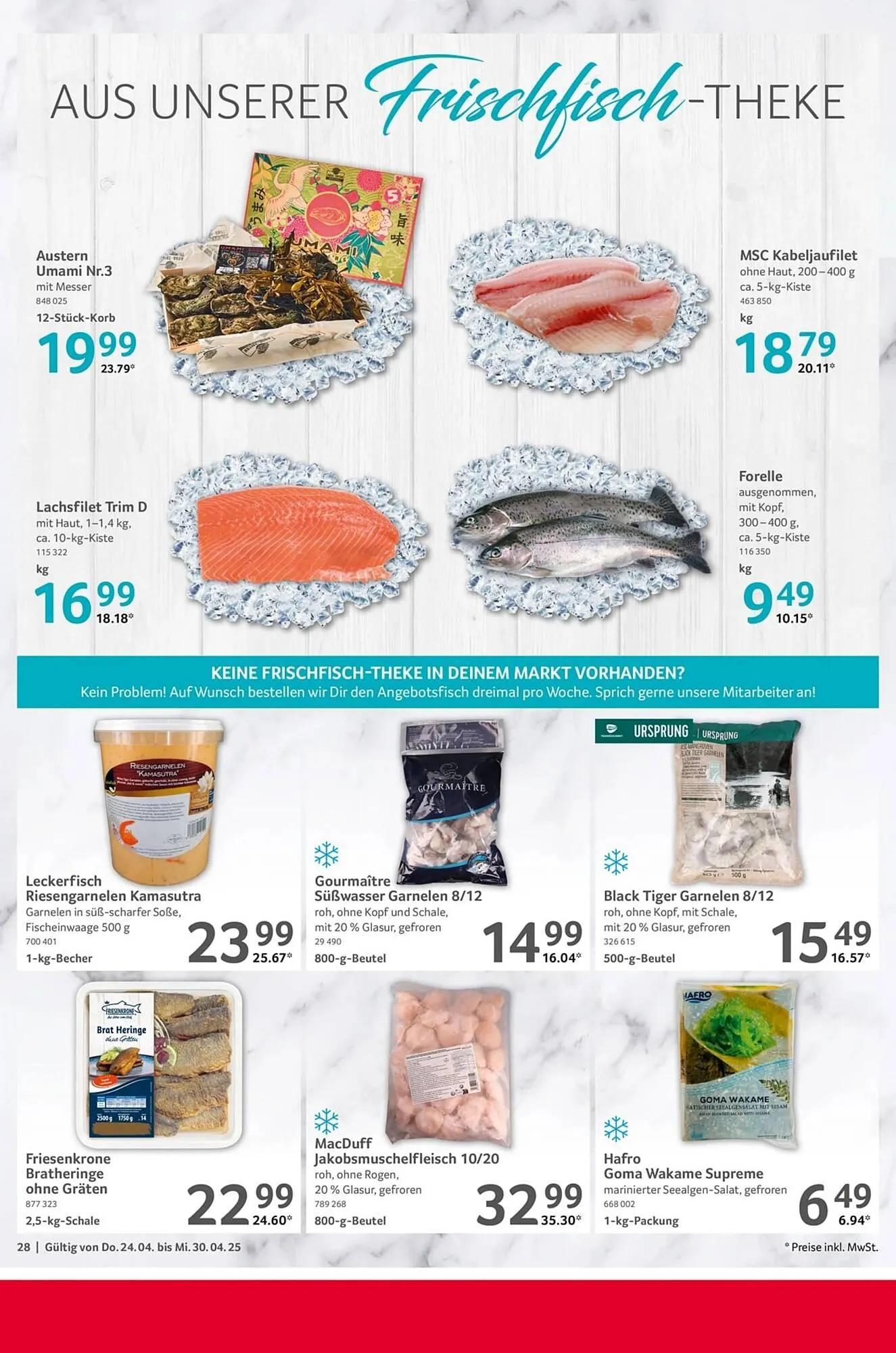 Selgros Prospekt von 24. April bis 30. April 2025 - Prospekt seite 28