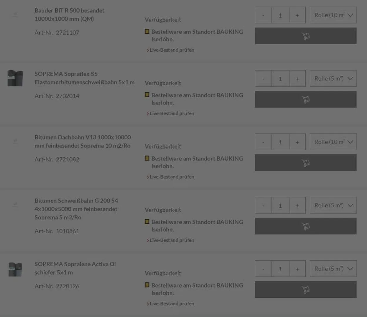 Bauking von 30. Juni bis 9. Juli 2025 - Prospekt seite 17