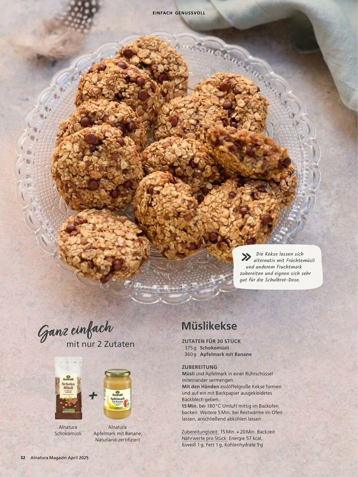 Alnatura von 1. April bis 30. April 2025 - Prospekt seite 32