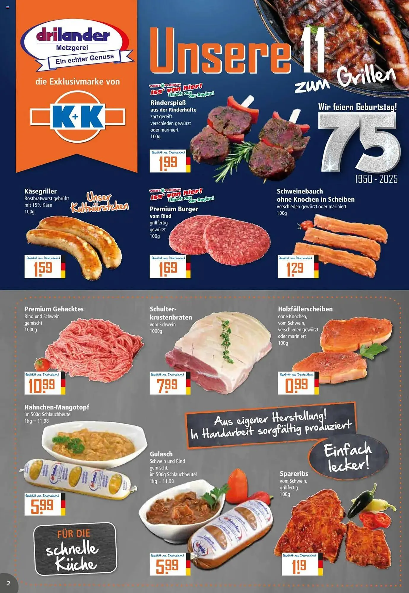 Klaas und Kock Prospekt von 19. Mai bis 26. Mai 2025 - Prospekt seite 2