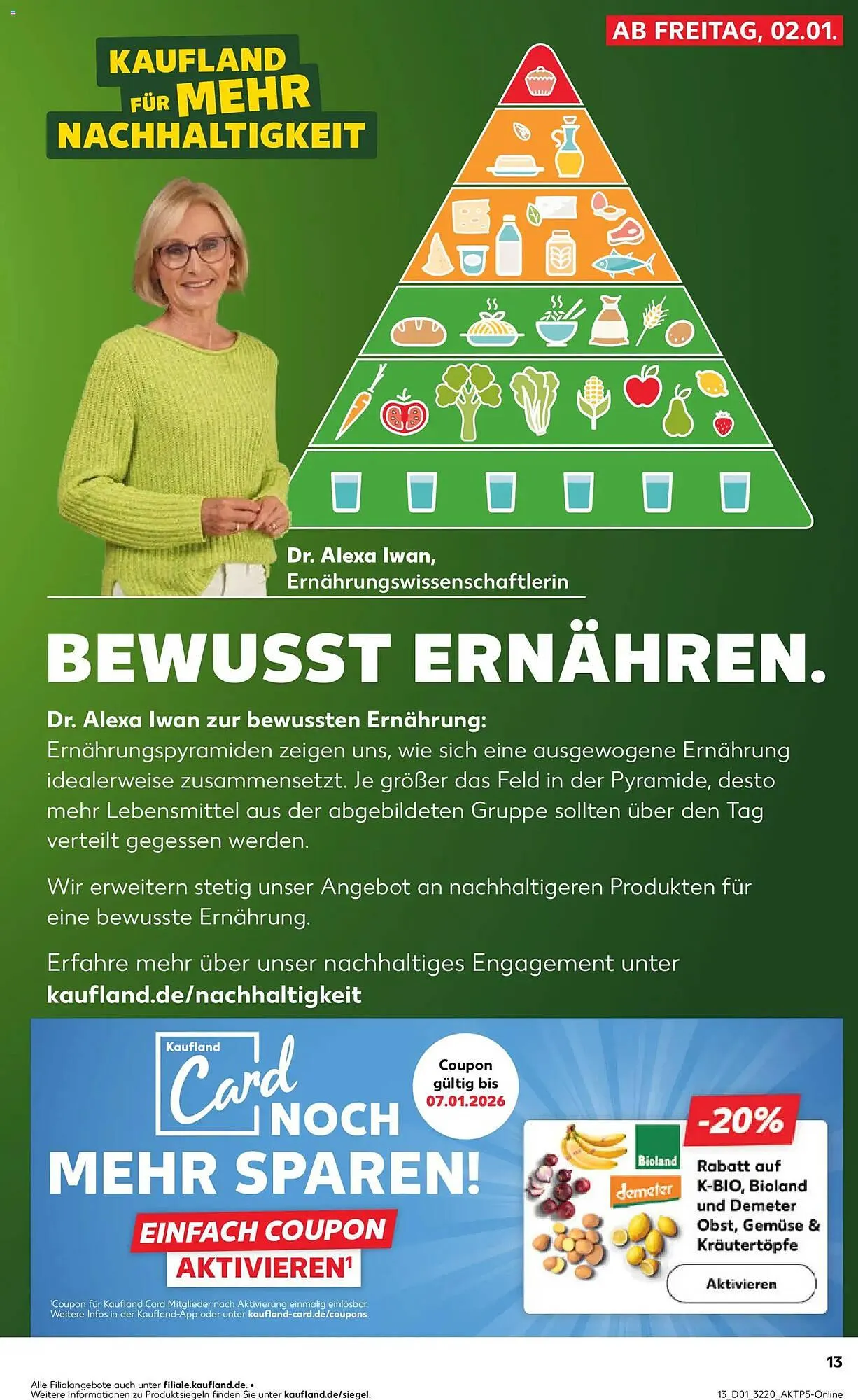 Kaufland Prospekt von 2. Januar bis 7. Januar 2026 - Prospekt seite 13