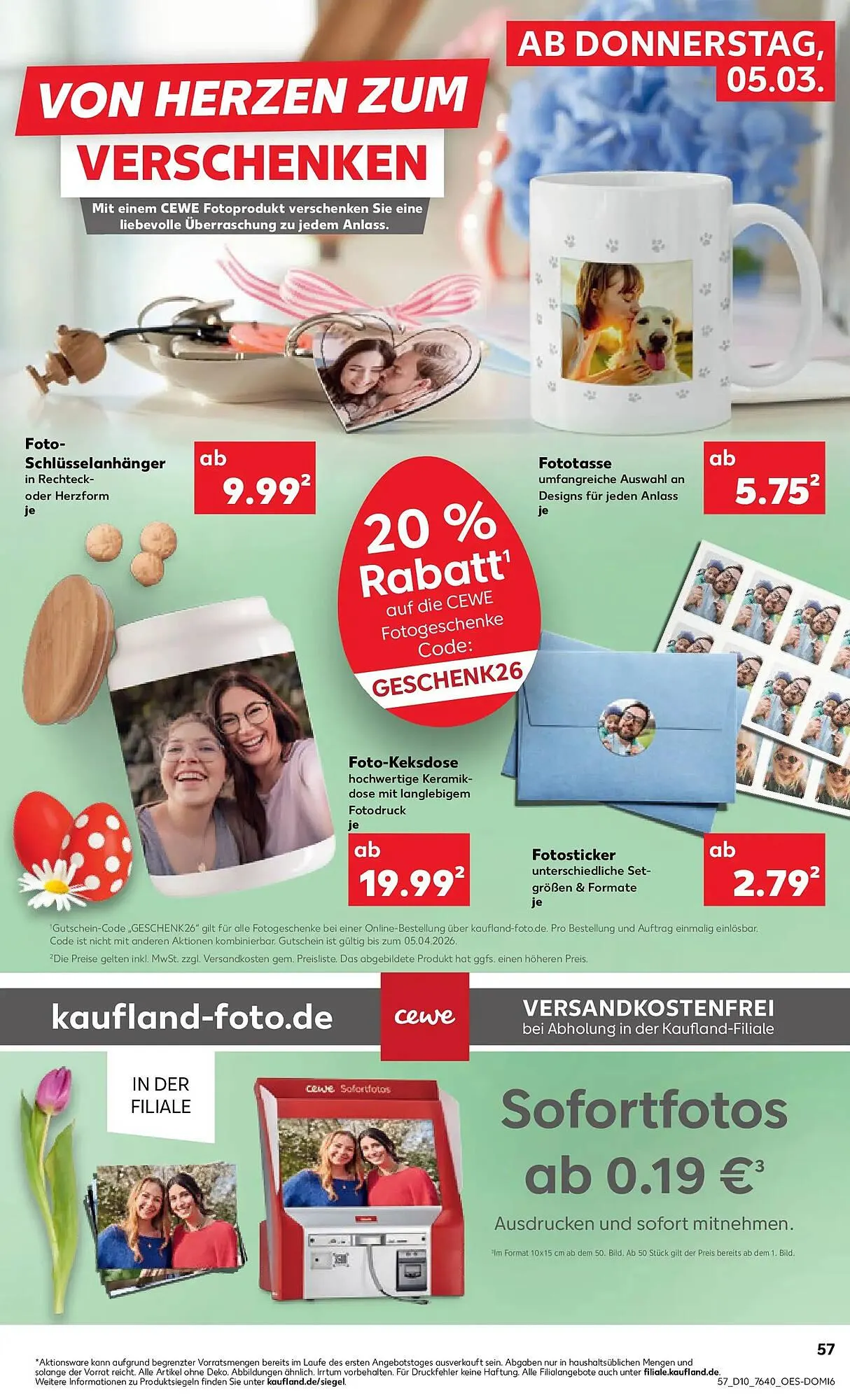 Kaufland Prospekt von 5. März bis 11. März 2026 - Prospekt seite 57