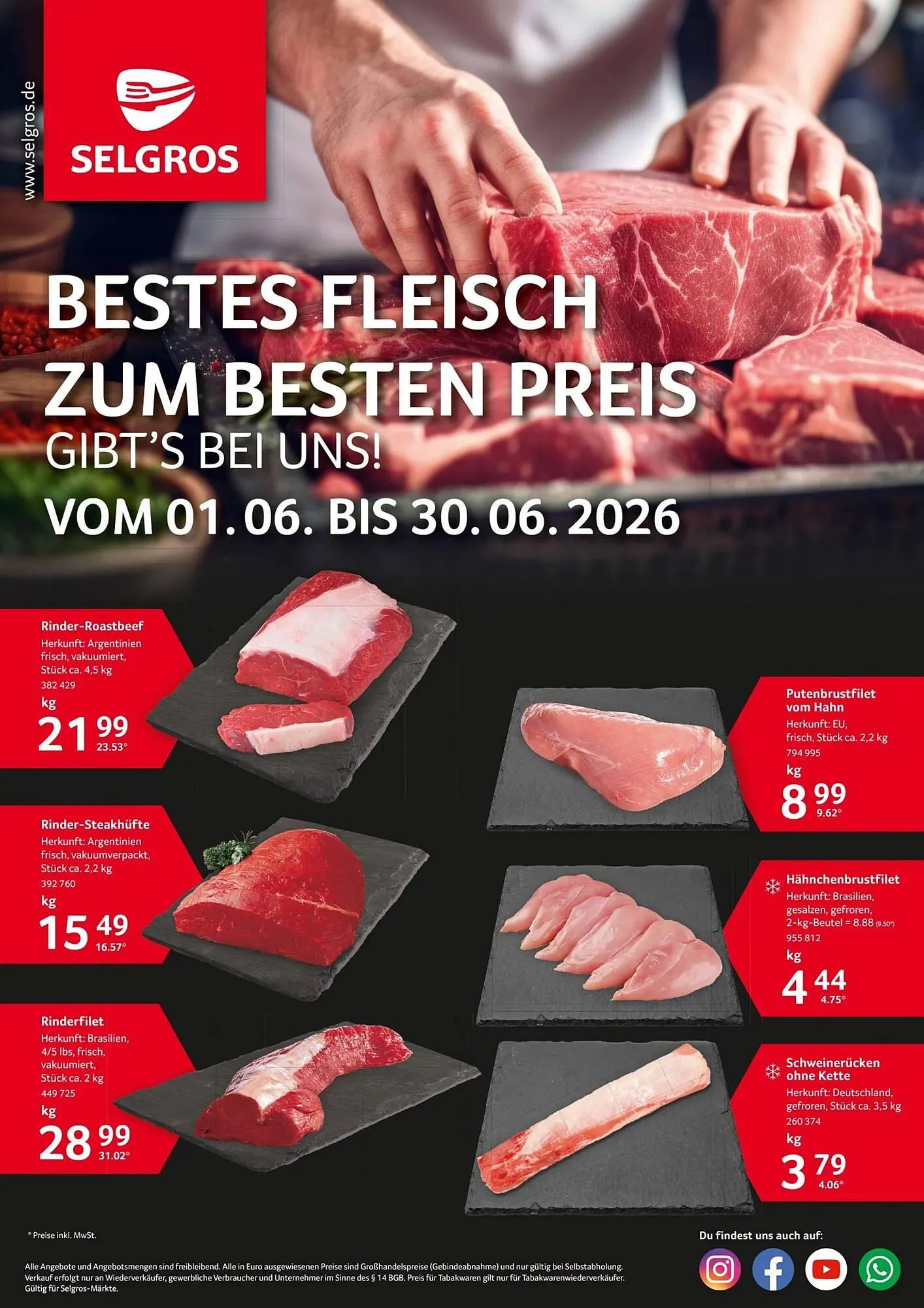 Selgros Prospekt von 1. Juni bis 30. Juni 2026 - Prospekt seite 1