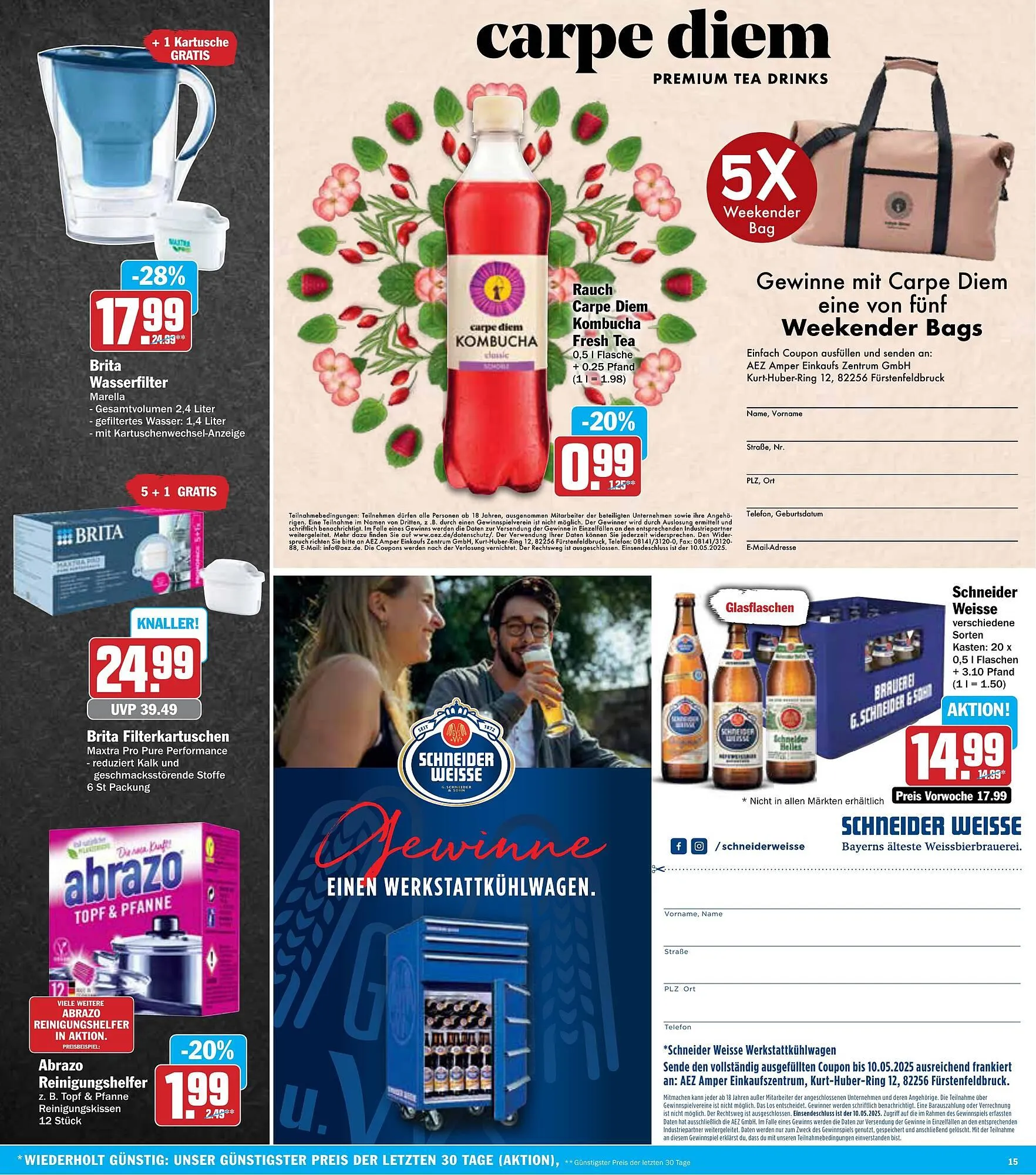 AEZ Prospekt von 28. April bis 3. Mai 2025 - Prospekt seite 15
