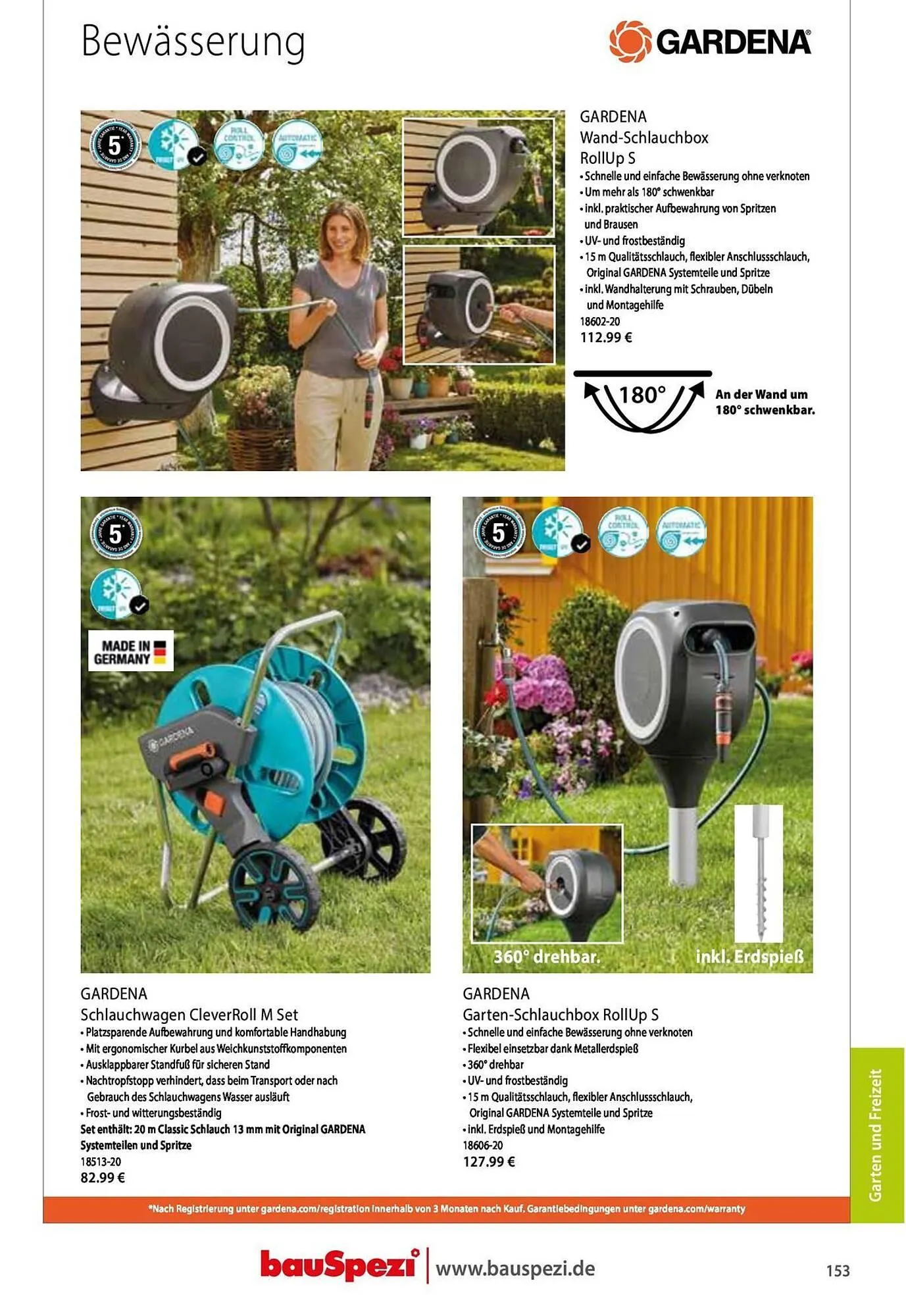 BauSpezi Prospekt von 15. April bis 31. Dezember 2026 - Prospekt seite 155