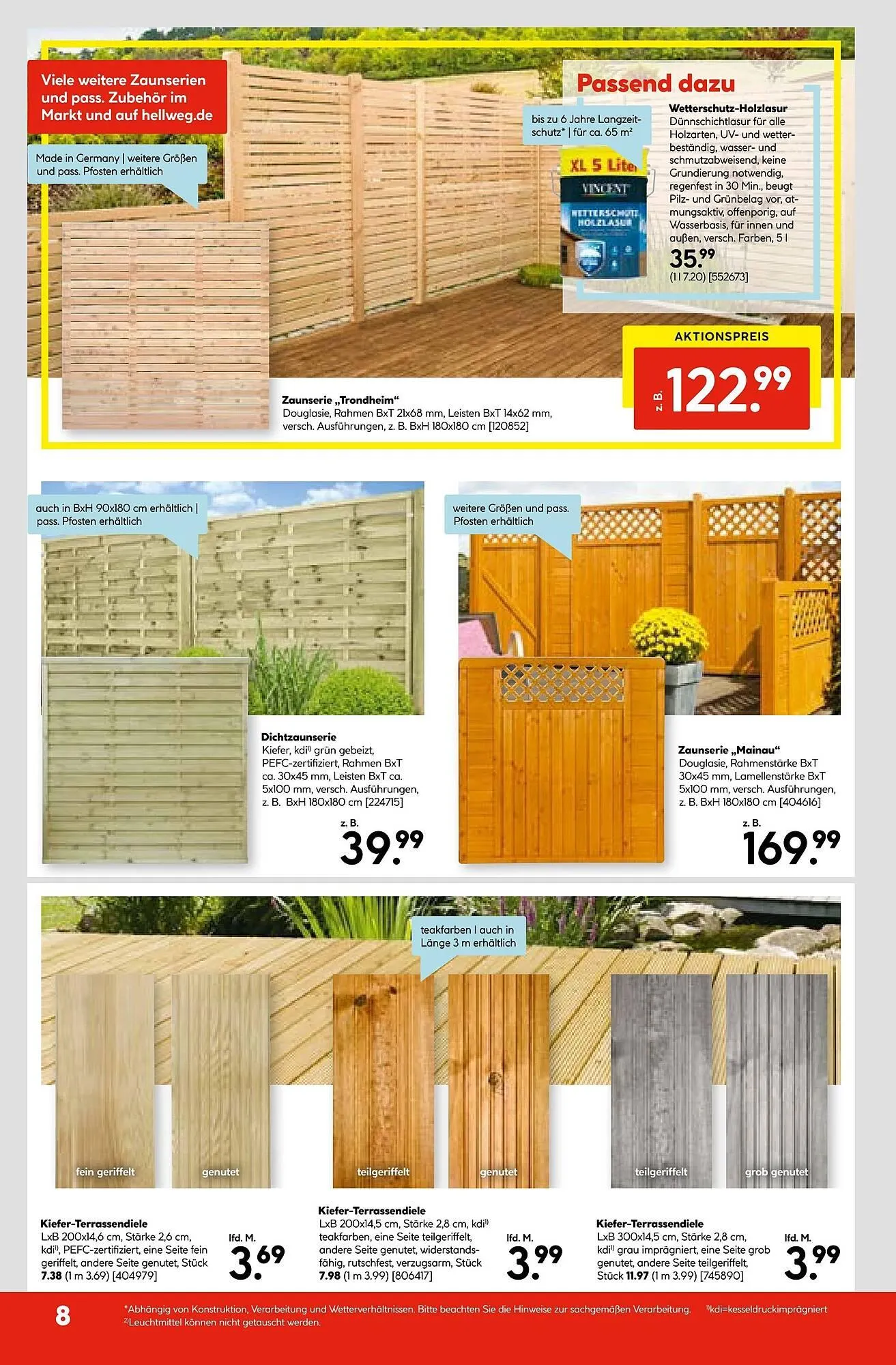 Hellweg Prospekt von 26. Mai bis 1. Juni 2025 - Prospekt seite 8