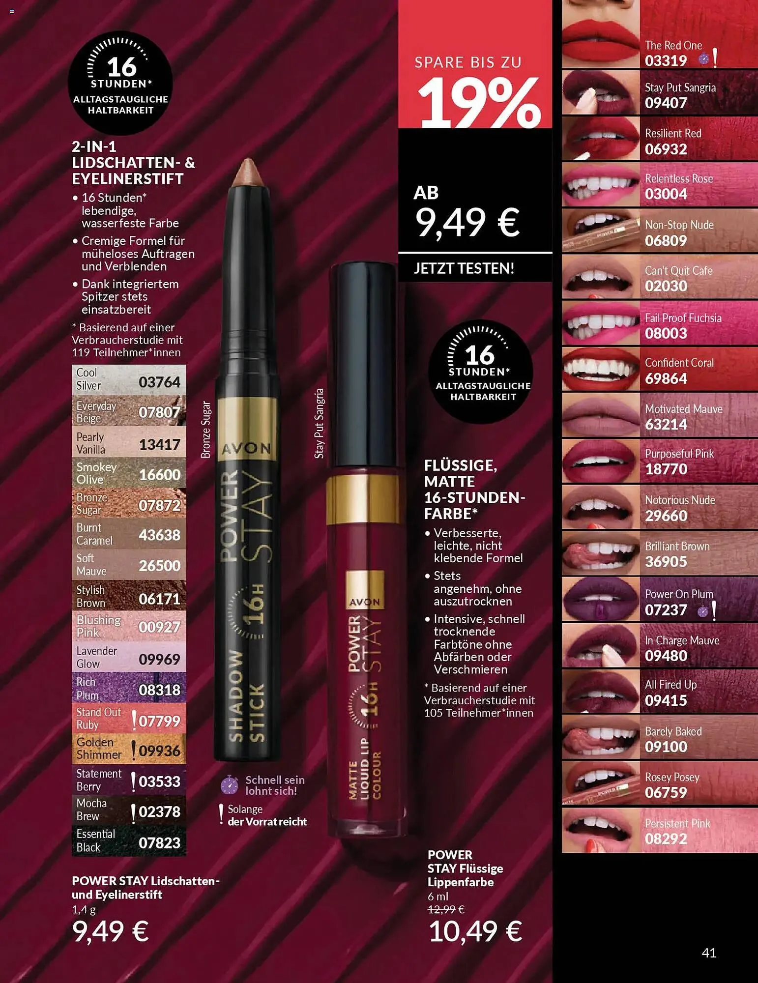Avon Prospekt von 1. April bis 30. April 2026 - Prospekt seite 43