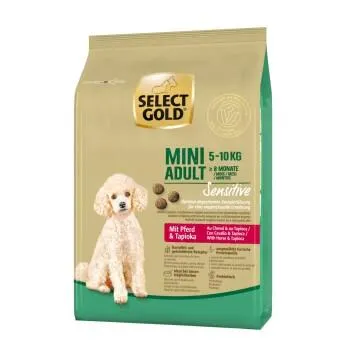 SELECT GOLD Sensitive Mini Adult Pferd & Tapioka 1 kg