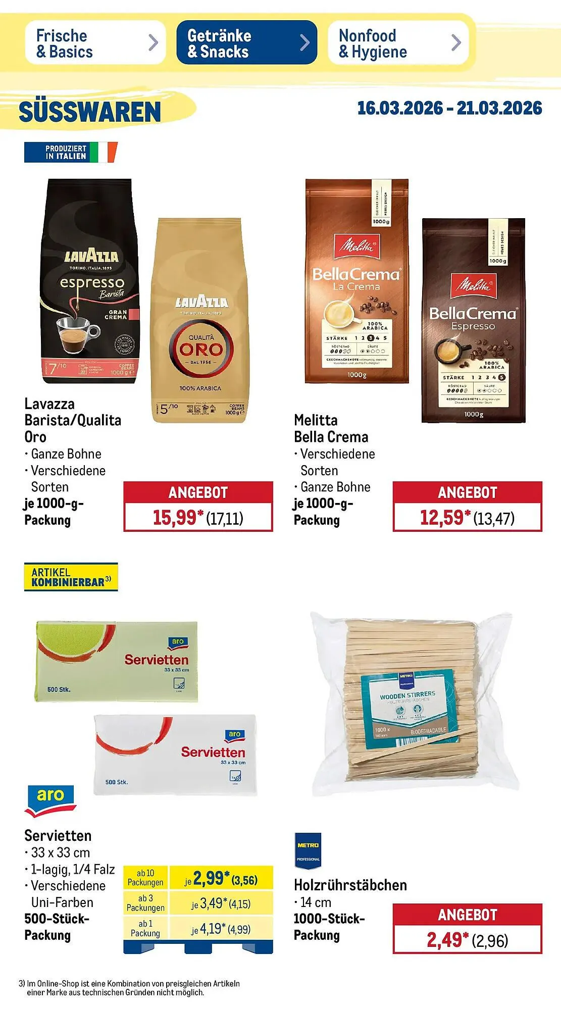 METRO Prospekt von 15. März bis 21. März 2026 - Prospekt seite 42