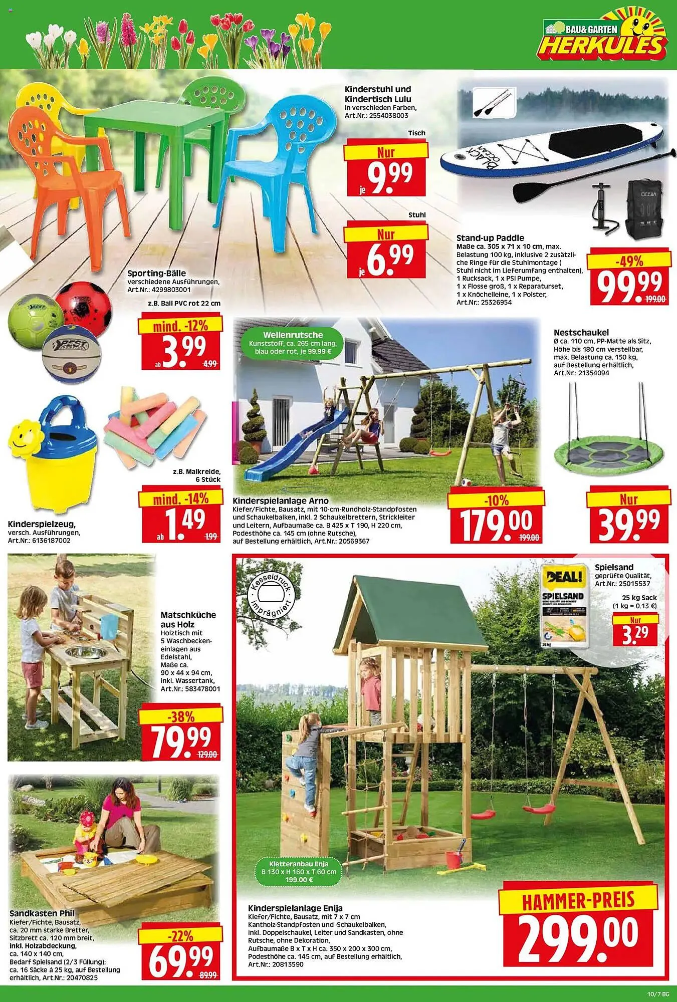 Herkules Baumarkt Prospekt von 2. März bis 7. März 2026 - Prospekt seite 7