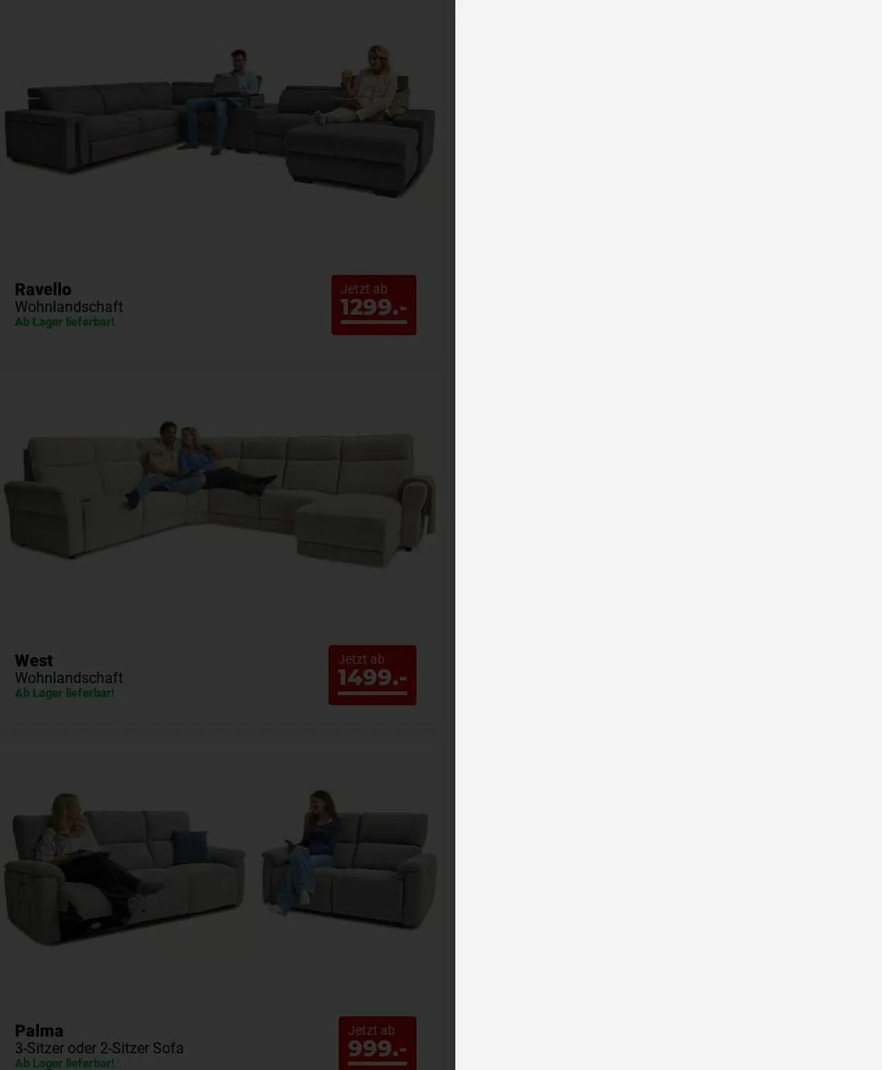 Seats and Sofas von 15. Dezember bis 24. Dezember 2025 - Prospekt seite 4