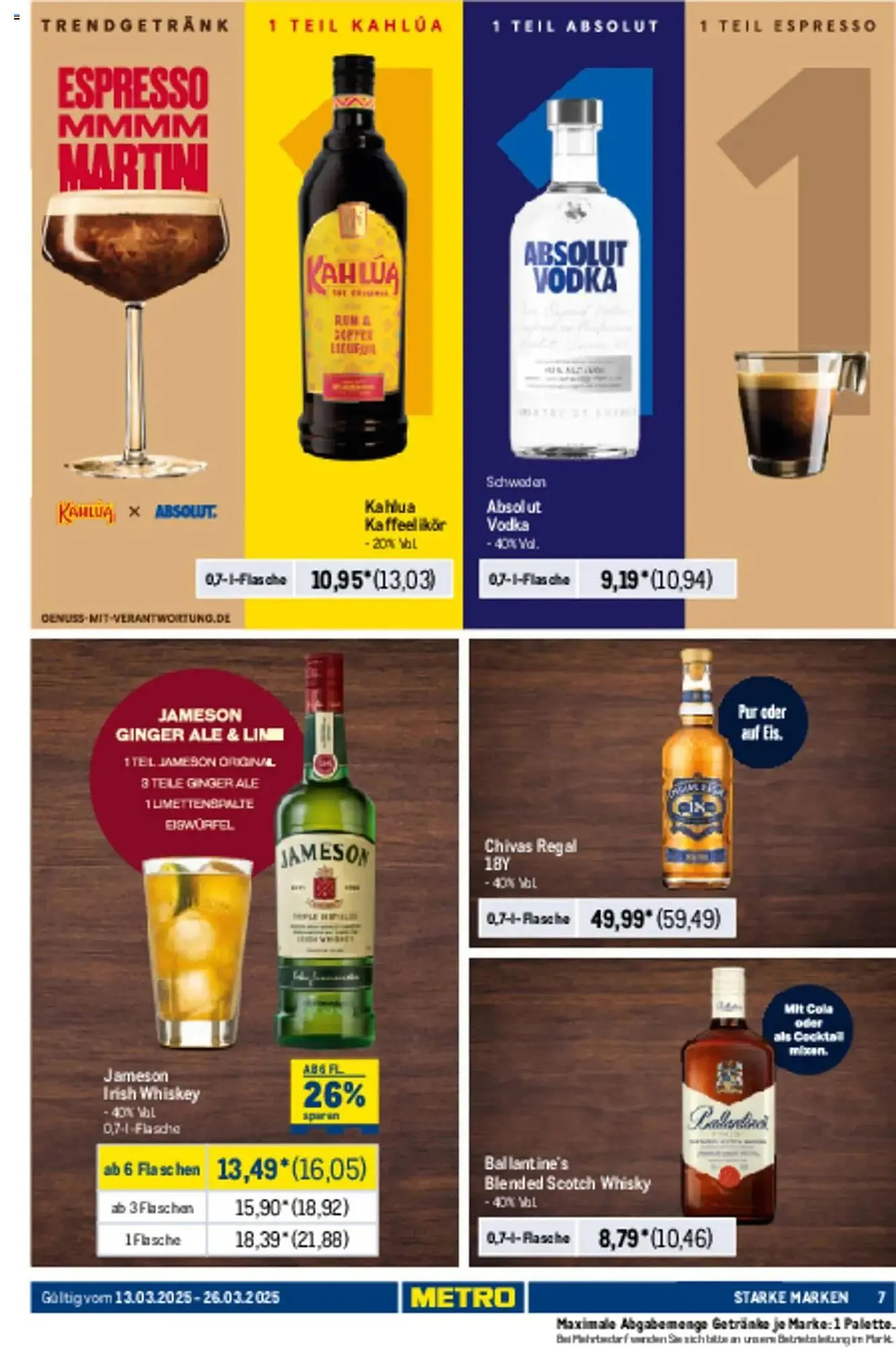 METRO Prospekt von 13. März bis 26. März 2025 - Prospekt seite 7