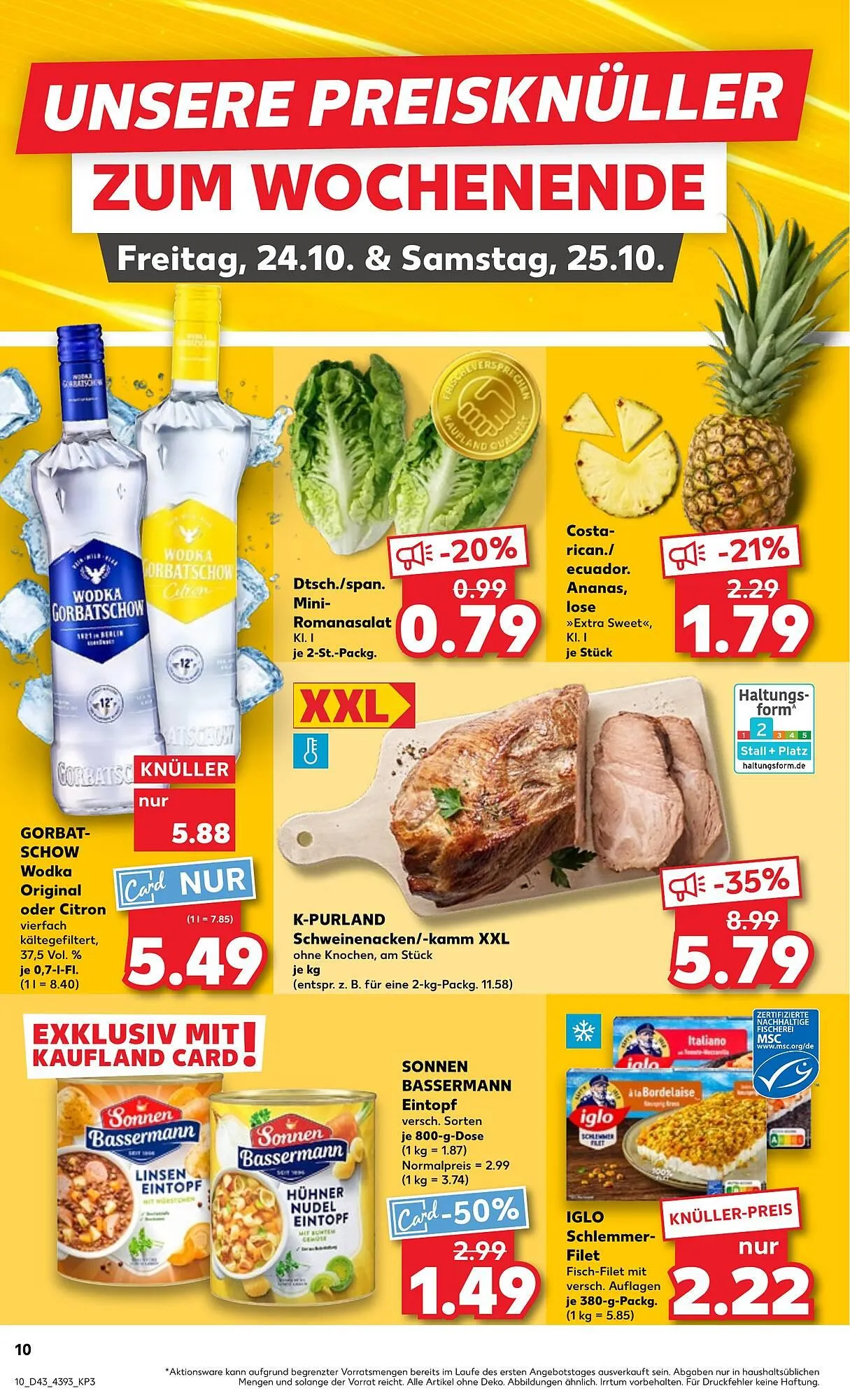 Kaufland Prospekt von 23. Oktober bis 29. Oktober 2025 - Prospekt seite 10