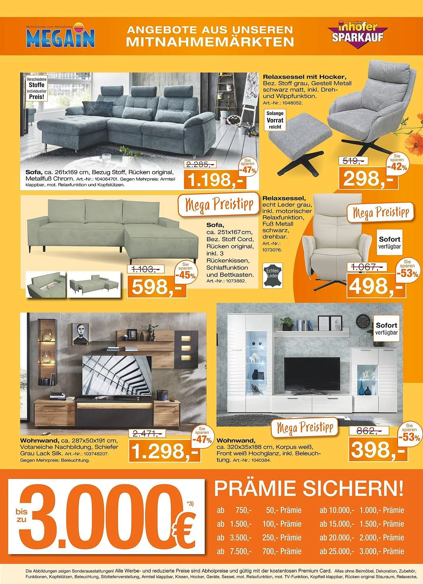 Möbel Inhofer Prospekt von 25. März bis 12. April 2025 - Prospekt seite 2