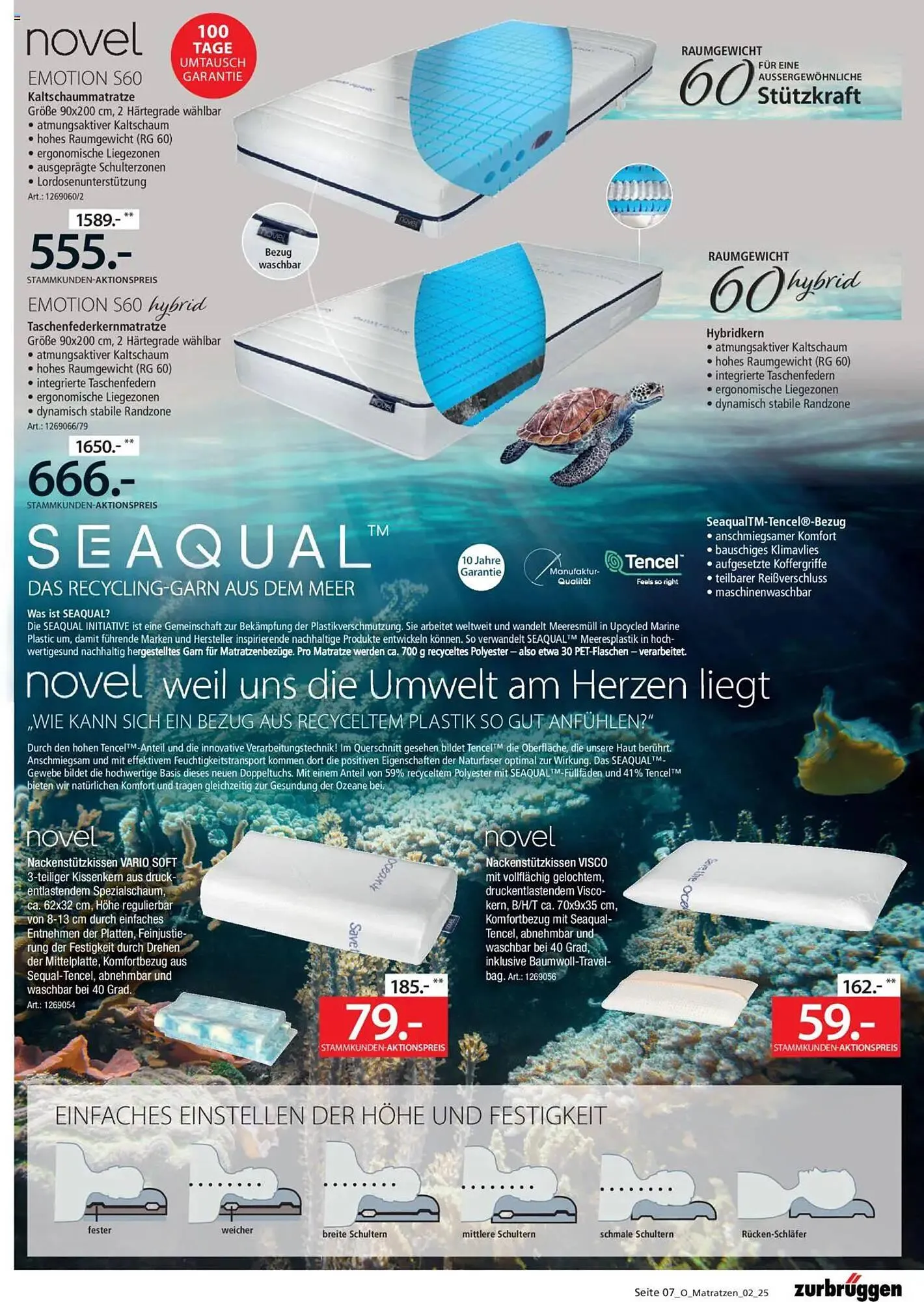 Zurbrüggen Prospekt von 16. Juli bis 31. Oktober 2025 - Prospekt seite 7