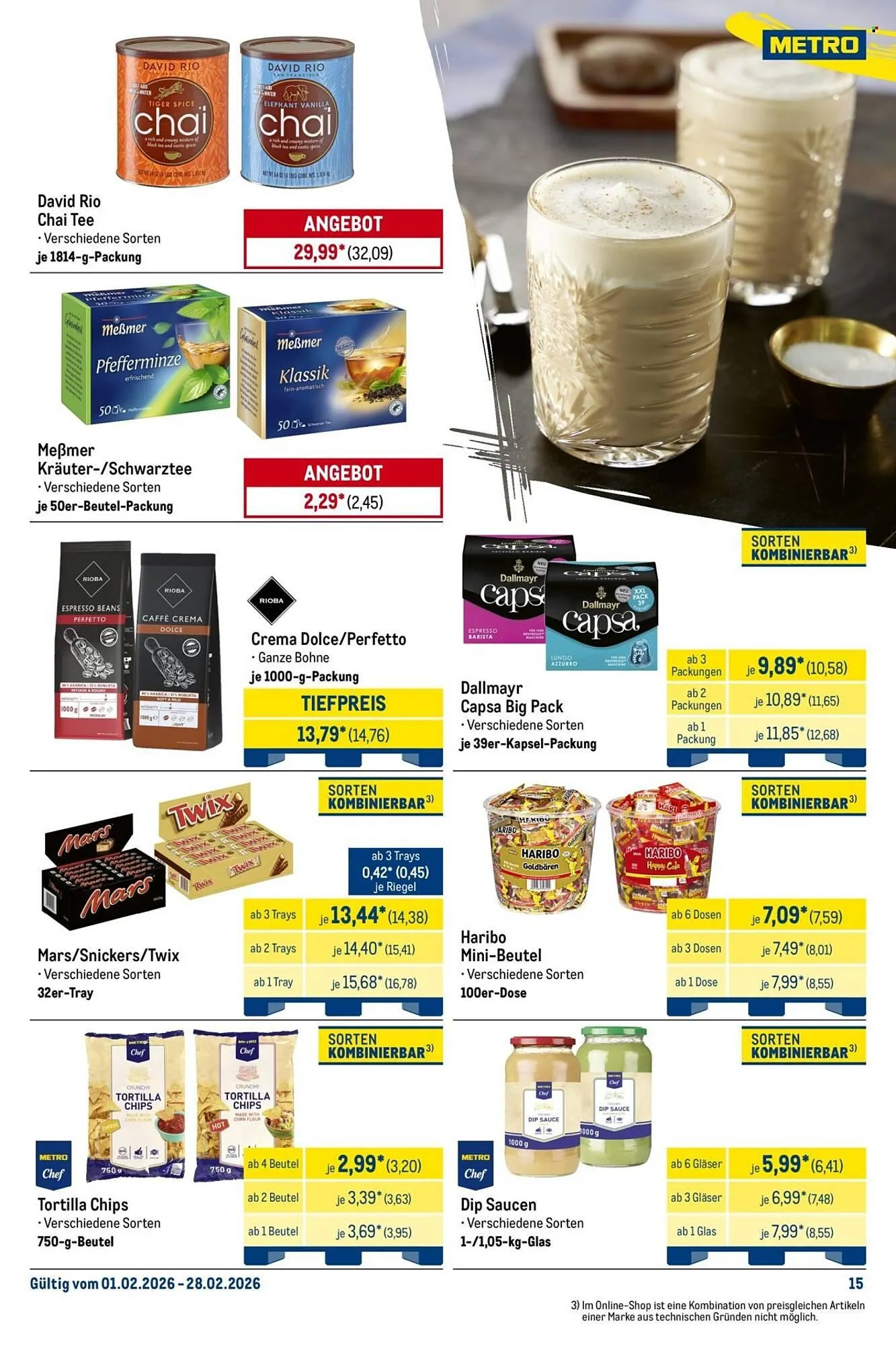 METRO Prospekt von 1. Februar bis 28. Februar 2026 - Prospekt seite 15