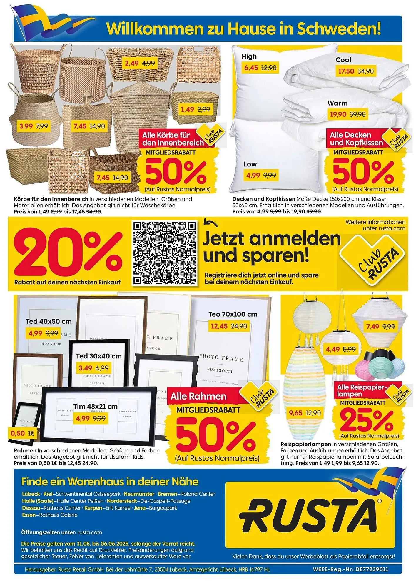 Rusta Prospekt von 31. Mai bis 6. Juni 2025 - Prospekt seite 16