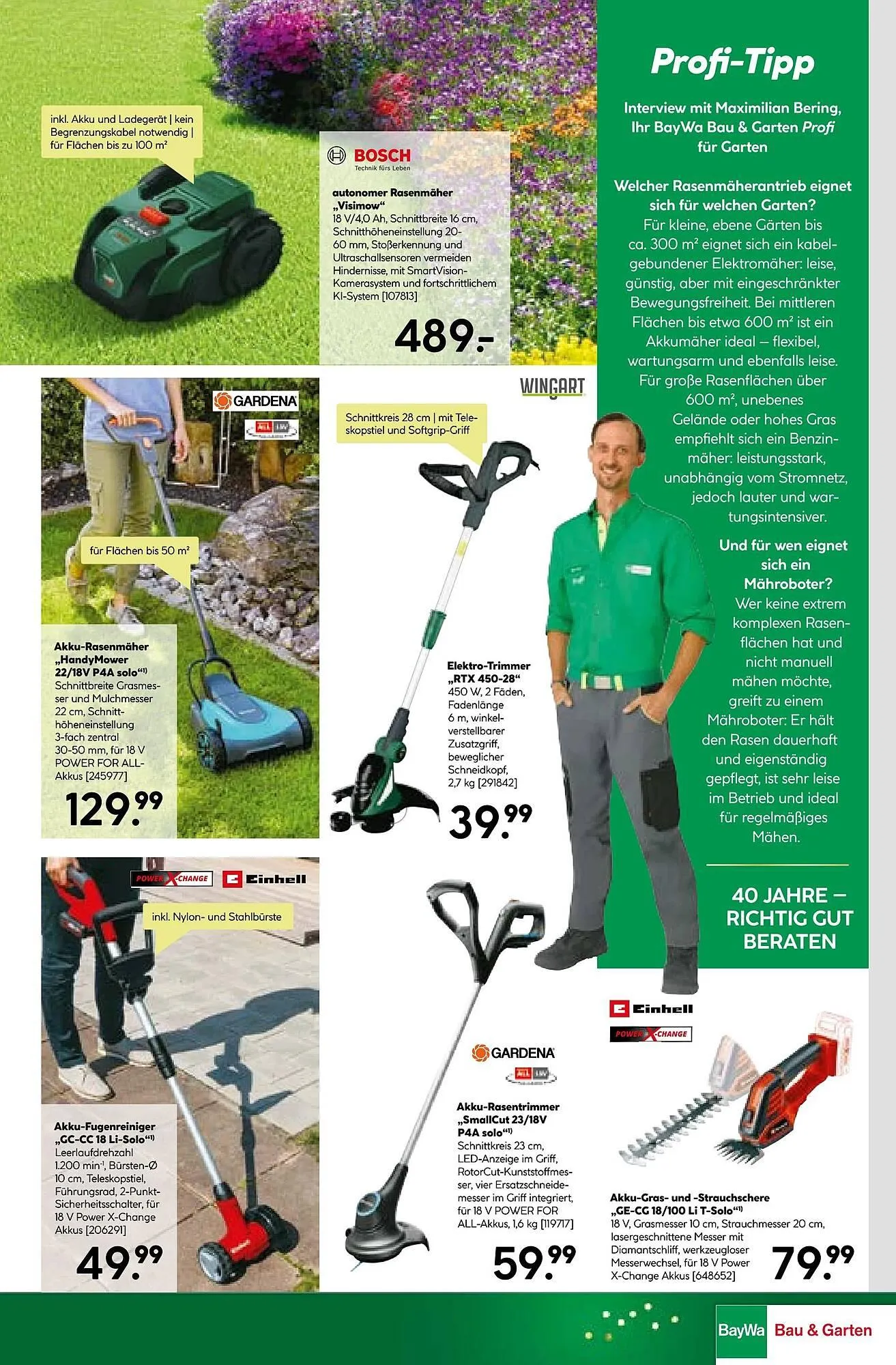 BayWa Bau & Garten Prospekt von 7. April bis 12. April 2026 - Prospekt seite 11