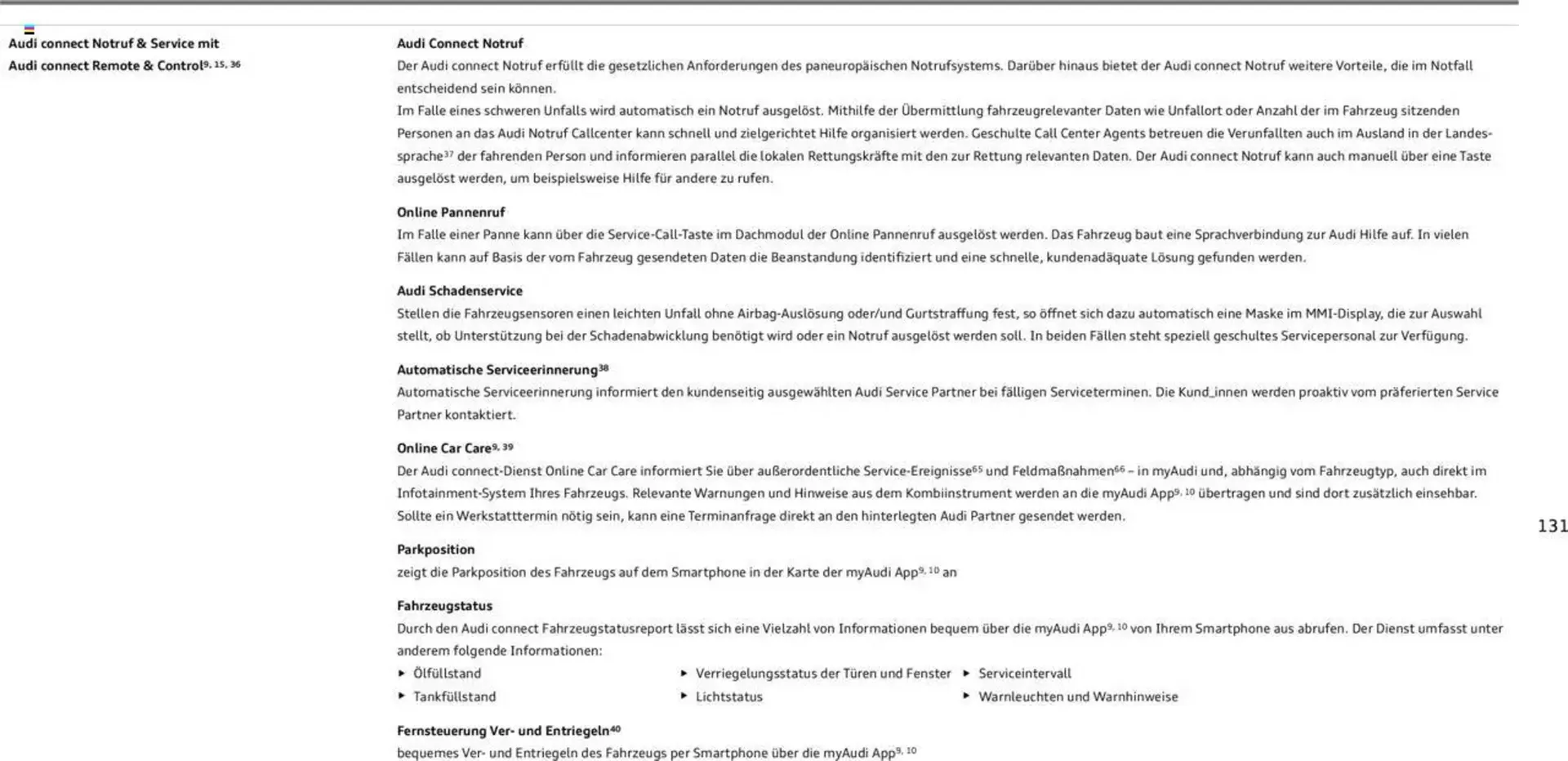 Audi Prospekt von 20. Februar bis 9. Januar 2026 - Prospekt seite 130