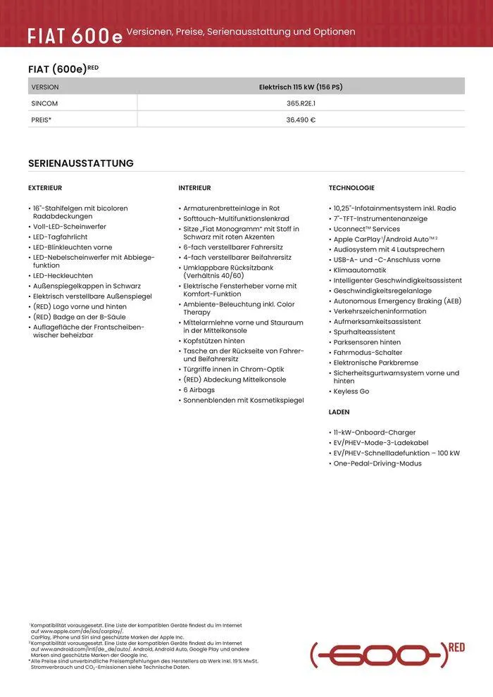 Fiat 600 von 2. Februar bis 2. Februar 2025 - Prospekt seite 2