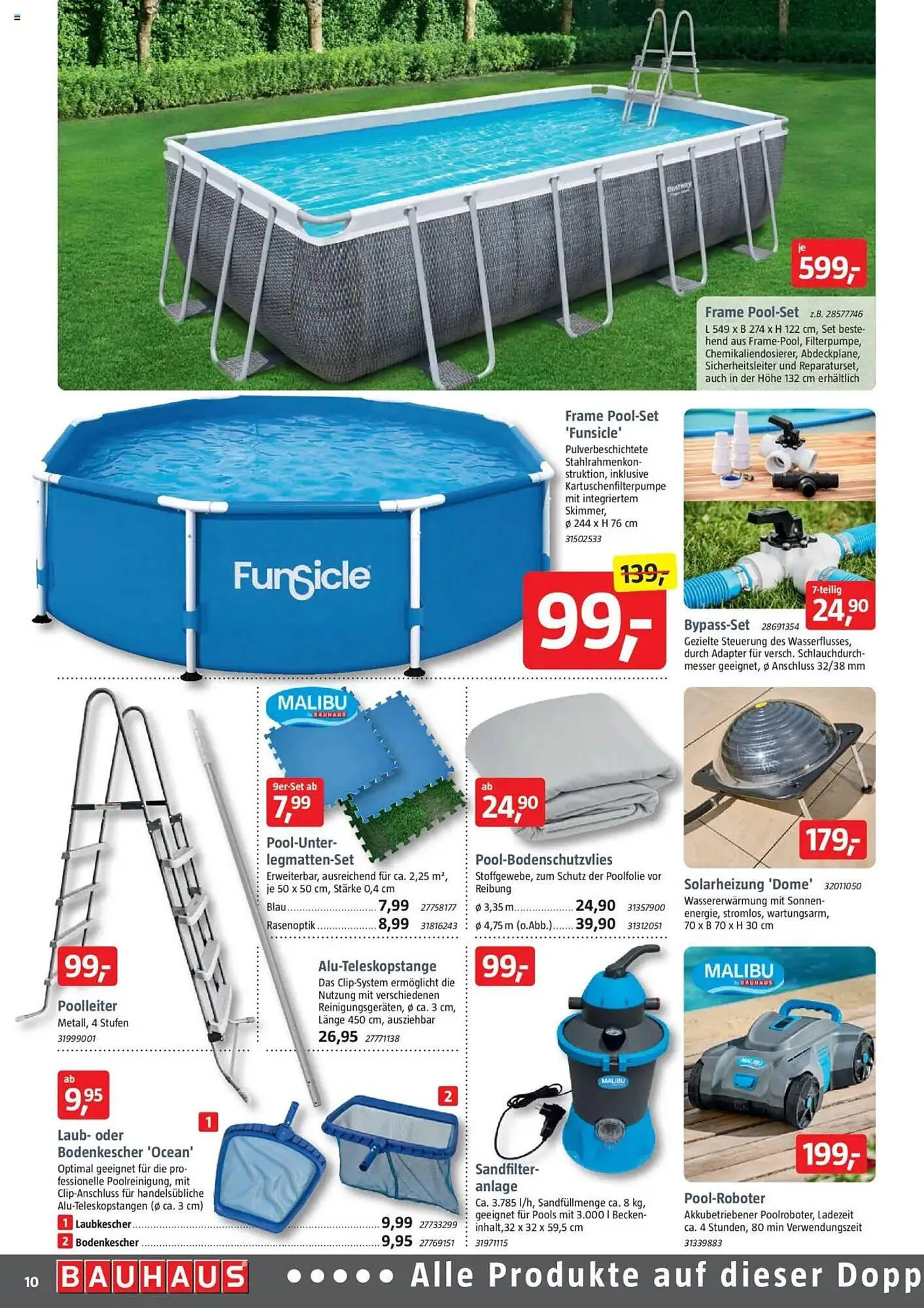 Bauhaus Prospekt von 31. Mai bis 28. Juni 2025 - Prospekt seite 10