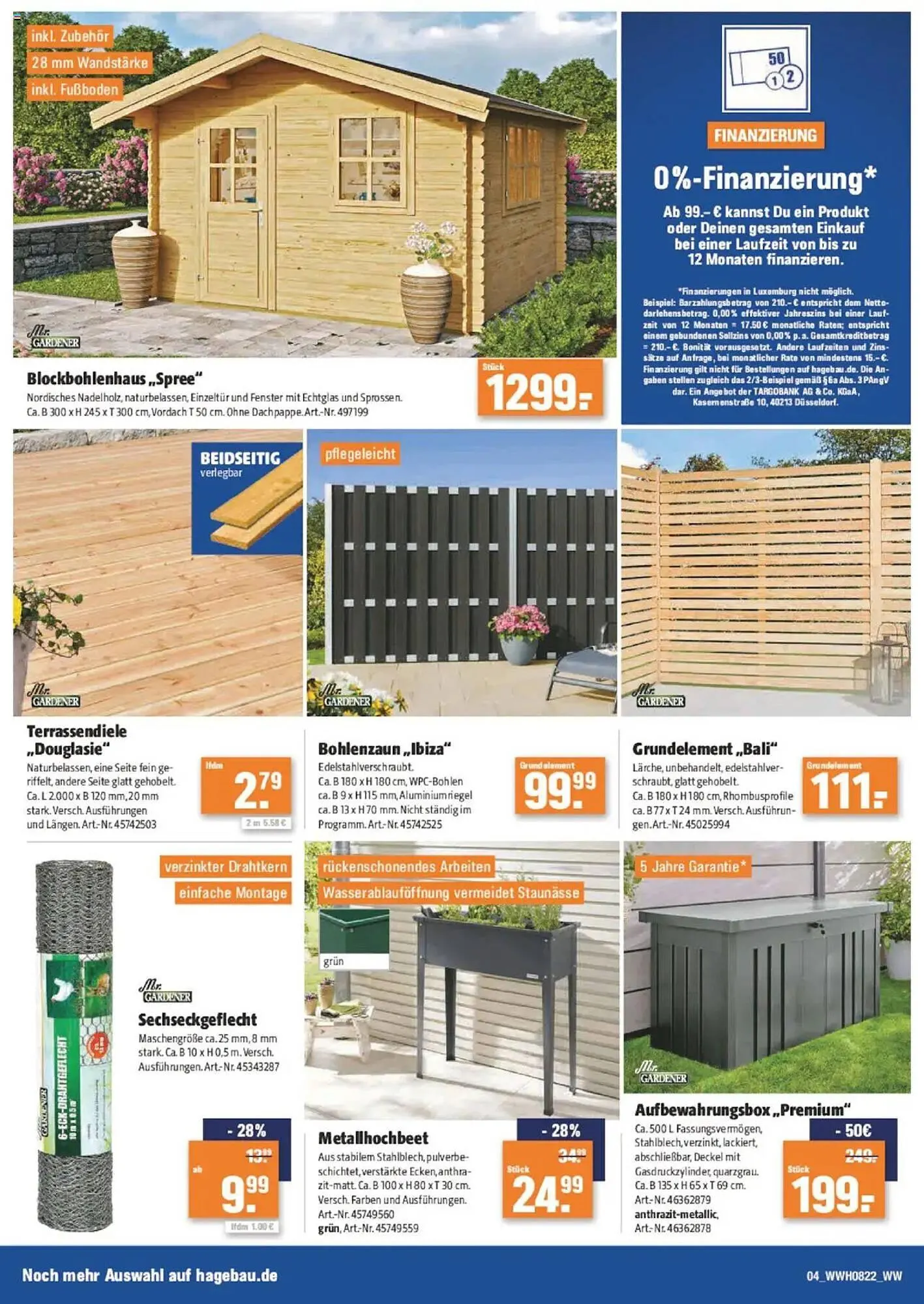 Hagebau Prospekt von 24. Mai bis 31. Mai 2025 - Prospekt seite 4