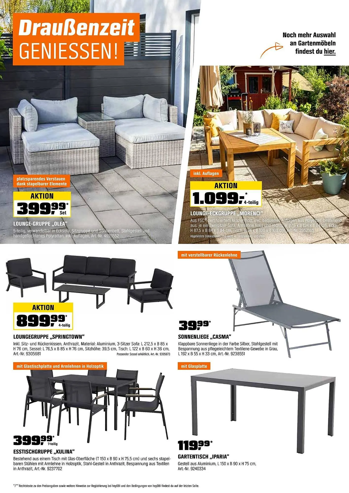 OBI Prospekt von 16. Mai bis 31. Mai 2025 - Prospekt seite 14