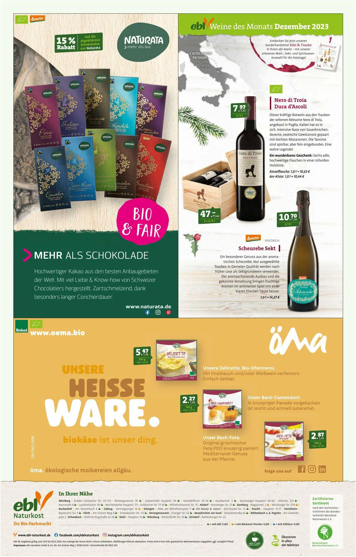 ebl Naturkos von 29. November bis 5. Dezember 2023 - Prospekt seite 4