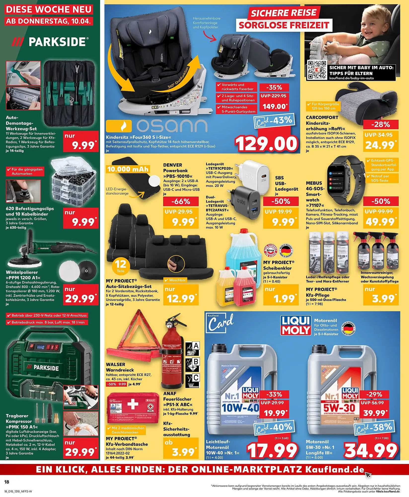 Kaufland Prospekt von 10. April bis 16. April 2025 - Prospekt seite 18