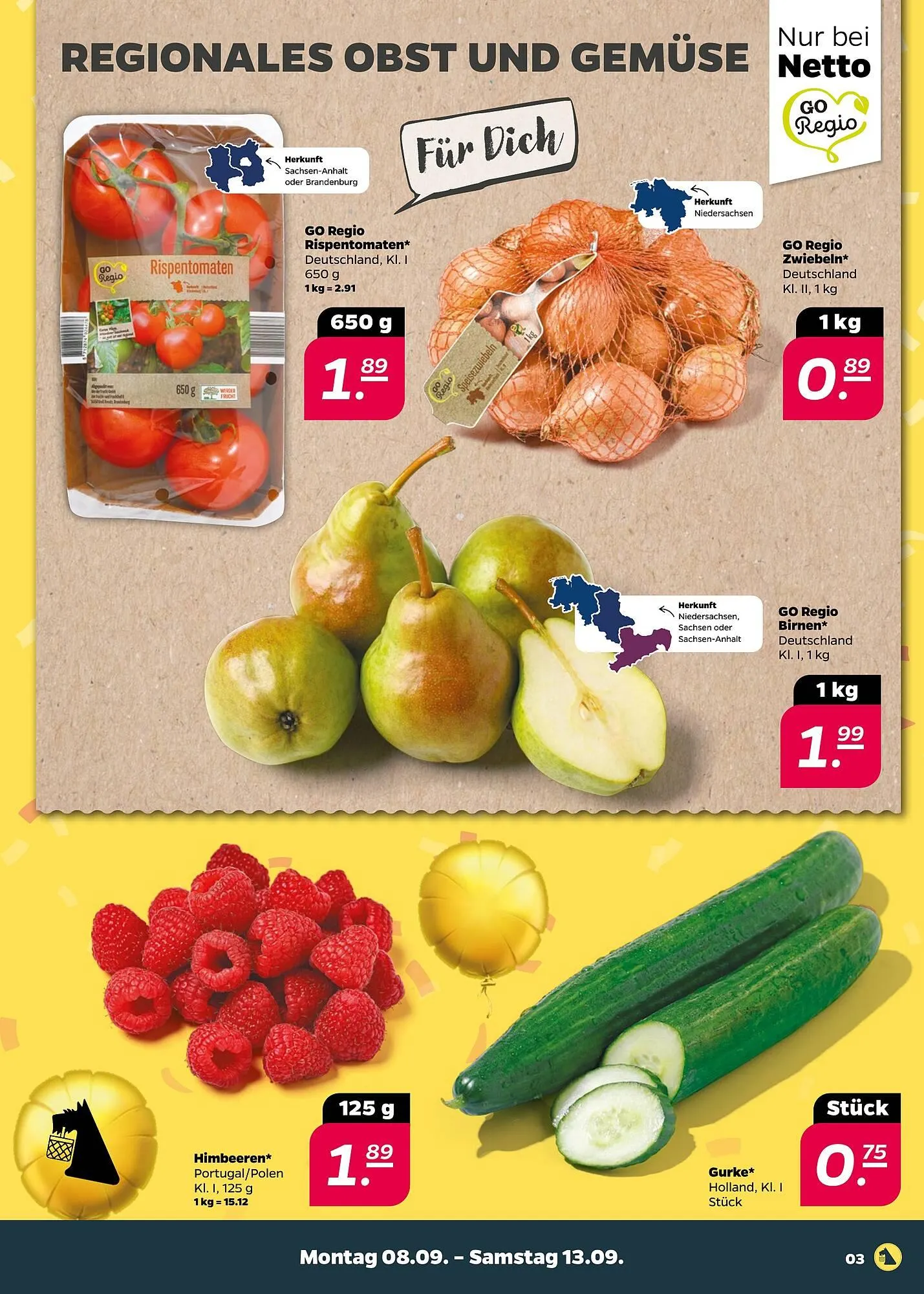 NETTO Prospekt von 8. September bis 13. September 2025 - Prospekt seite 3