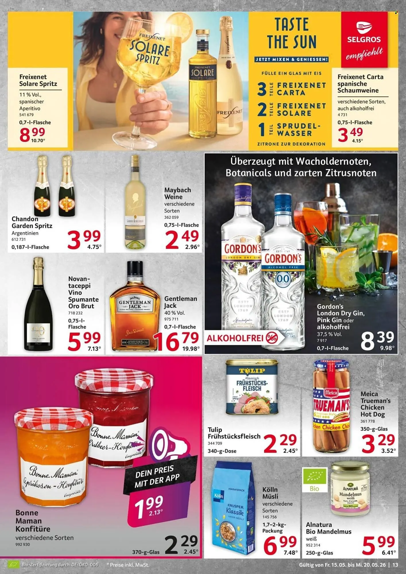 Selgros Prospekt von 15. Mai bis 20. Mai 2026 - Prospekt seite 13
