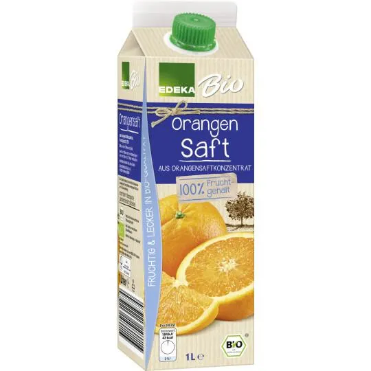 Edeka Bio Orangen Saft 1L