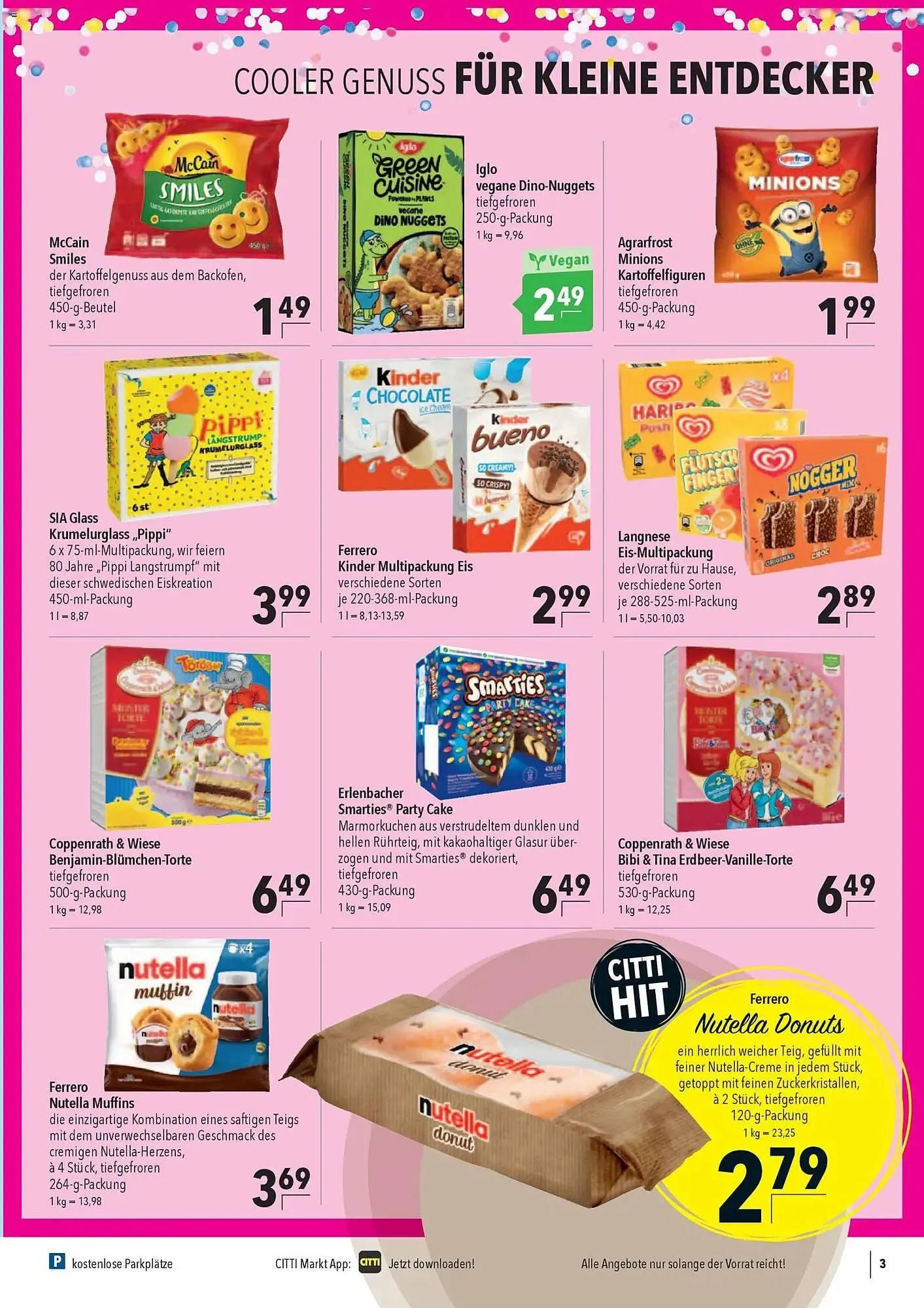 CITTI Markt Prospekt von 4. März bis 17. März 2026 - Prospekt seite 3