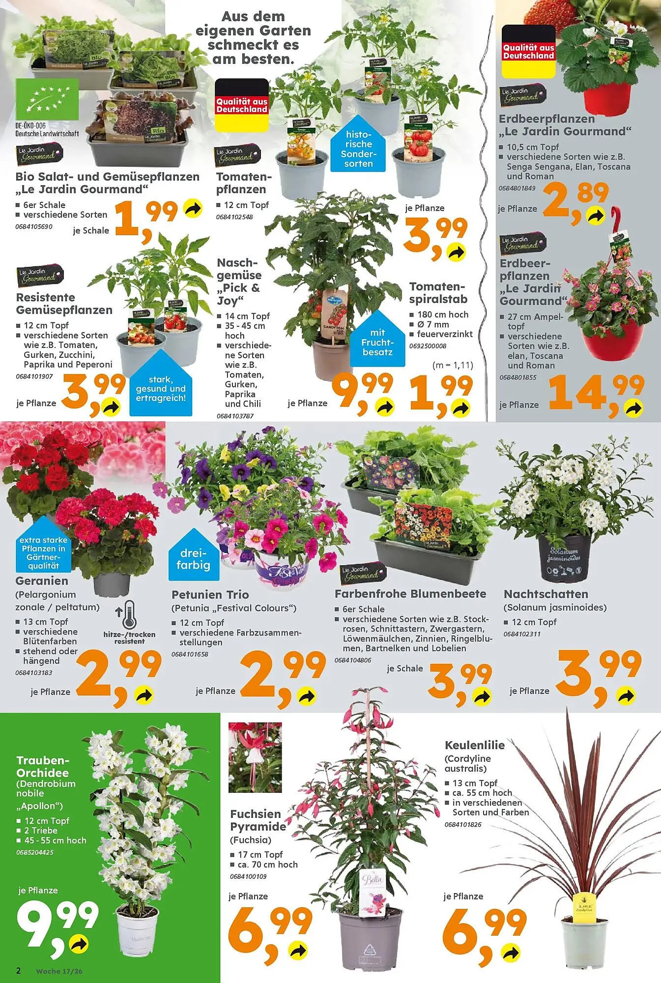 Globus Baumarkt Prospekt von 19. April bis 25. April 2026 - Prospekt seite 2