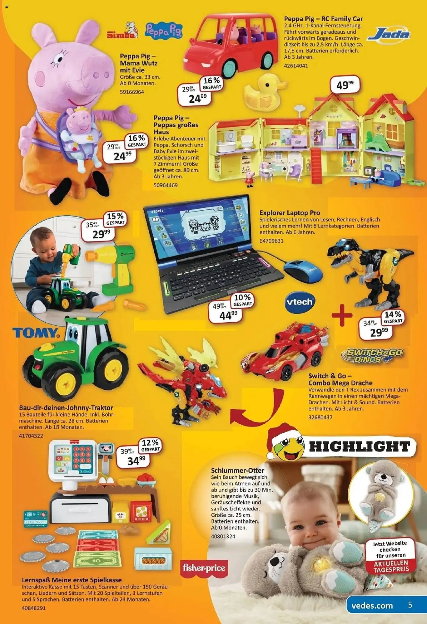 Vedes Prospekt von 19. November bis 6. Dezember 2025 - Prospekt seite 5