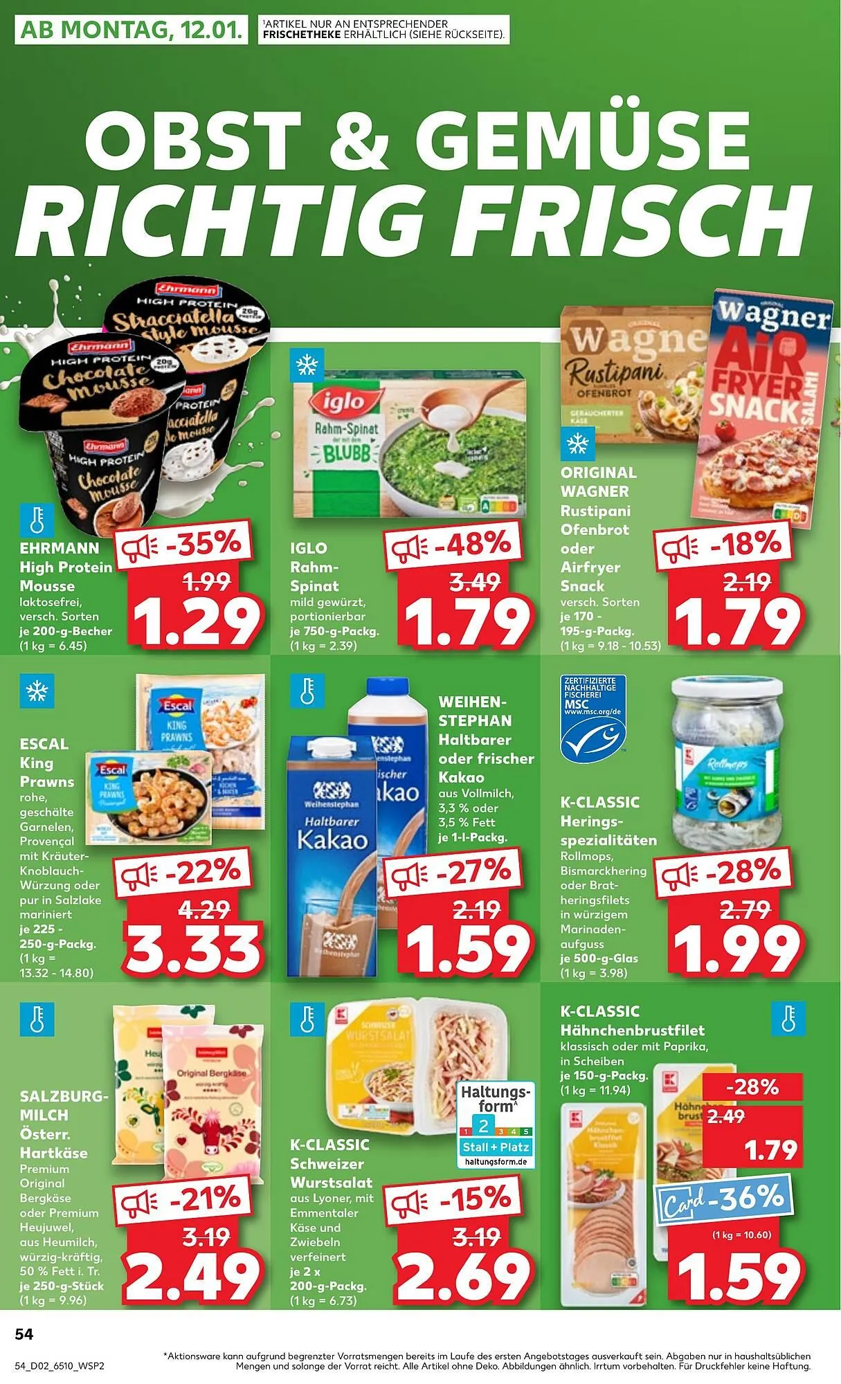 Kaufland Prospekt von 8. Januar bis 14. Januar 2026 - Prospekt seite 54