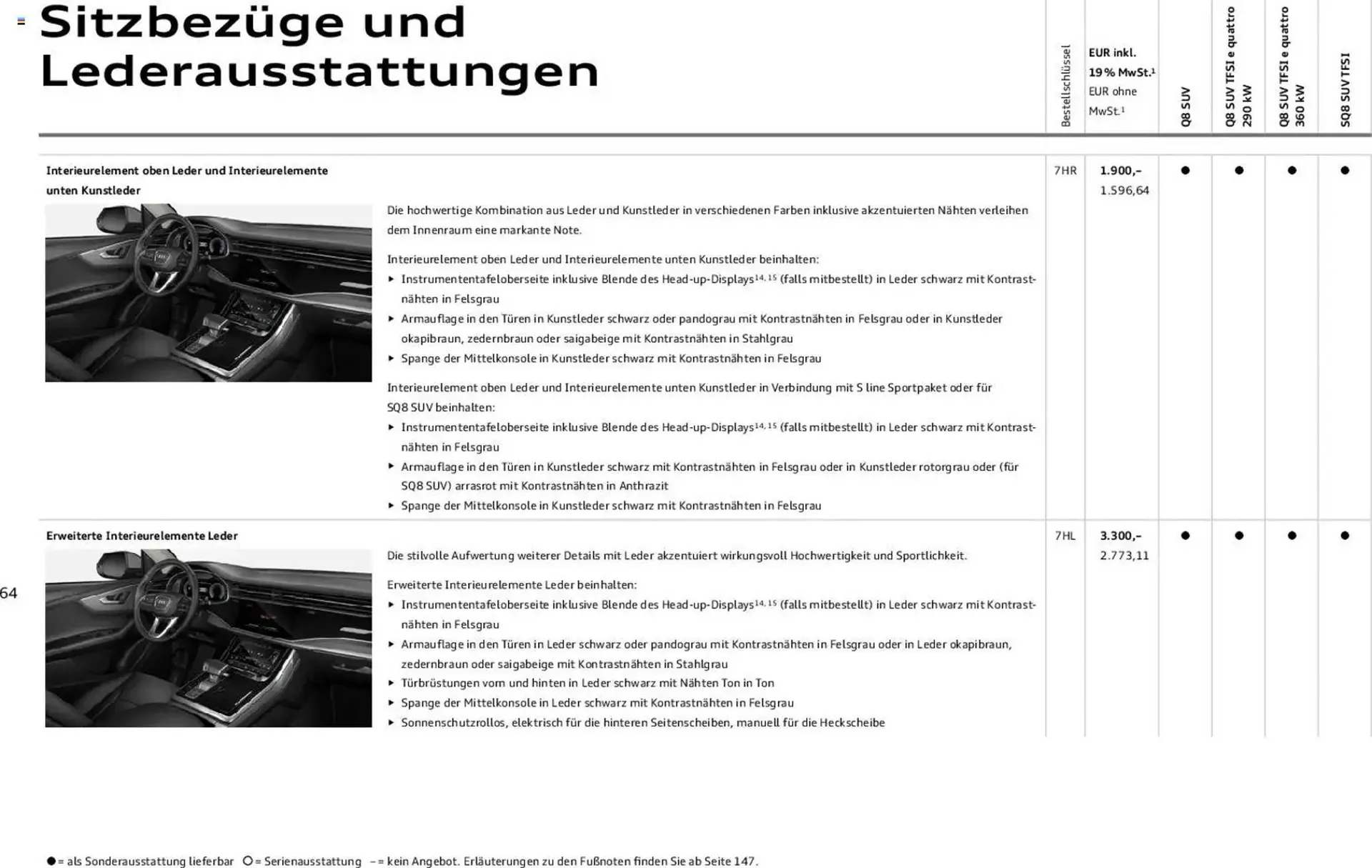 Audi Prospekt von 6. November bis 6. November 2026 - Prospekt seite 64