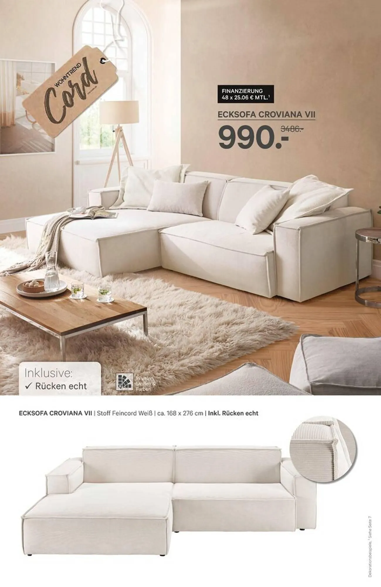 Kabs Polsterwelt Prospekt von 11. April bis 1. Mai 2025 - Prospekt seite 8