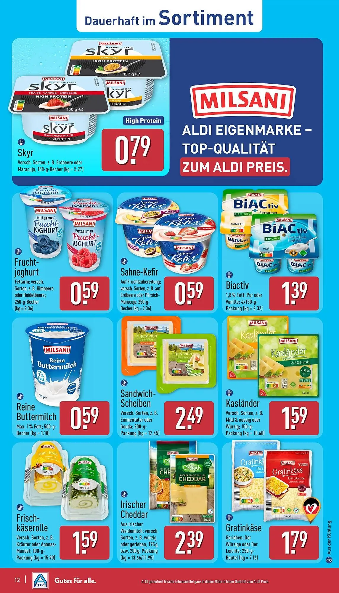 Aldi Nord Prospekt von 20. April bis 25. April 2026 - Prospekt seite 12