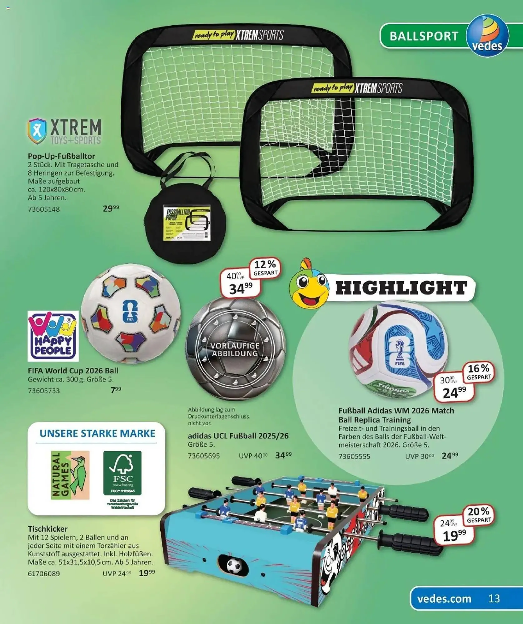 Vedes Prospekt von 20. Februar bis 4. April 2026 - Prospekt seite 15