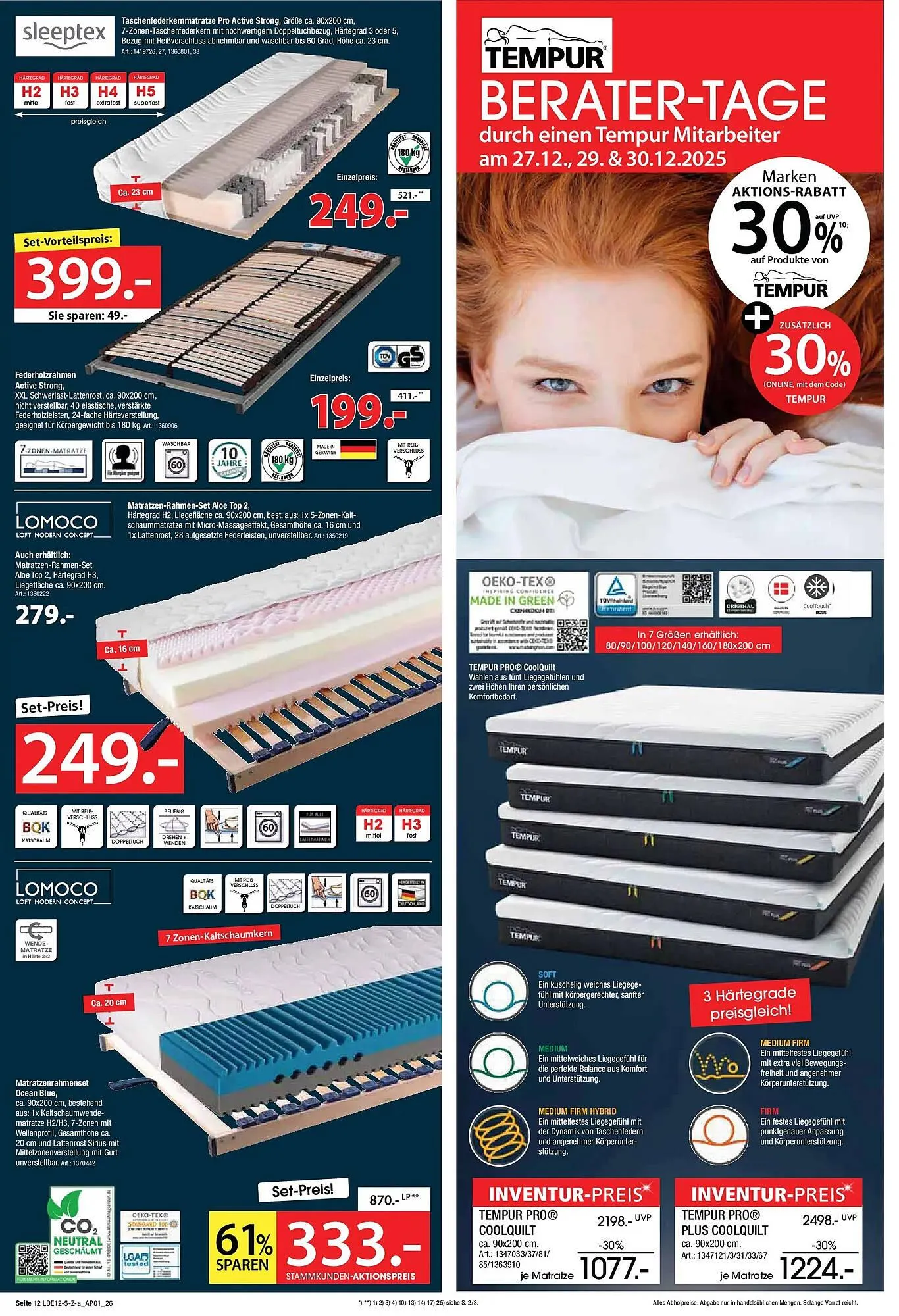 Zurbrüggen Prospekt von 19. Dezember bis 3. Januar 2026 - Prospekt seite 12