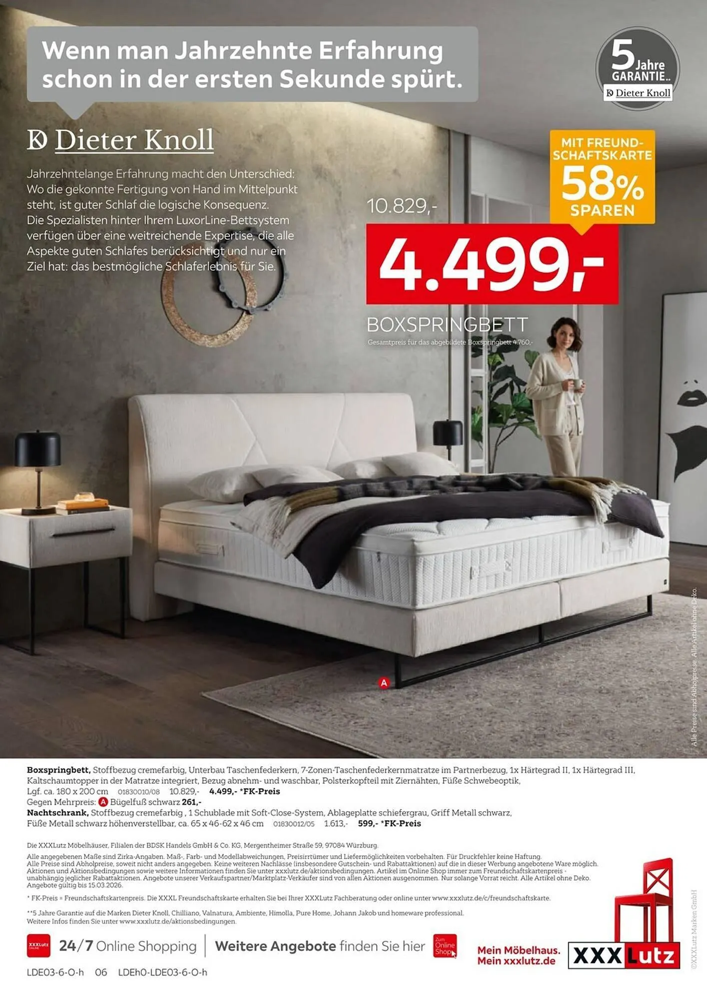 XXXLutz Prospekt von 2. März bis 15. März 2026 - Prospekt seite 6