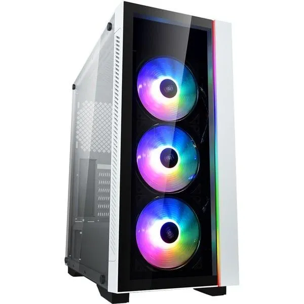 Matrexx 55 V3 ADD-RGB WH 3F, Tower-Gehäuse