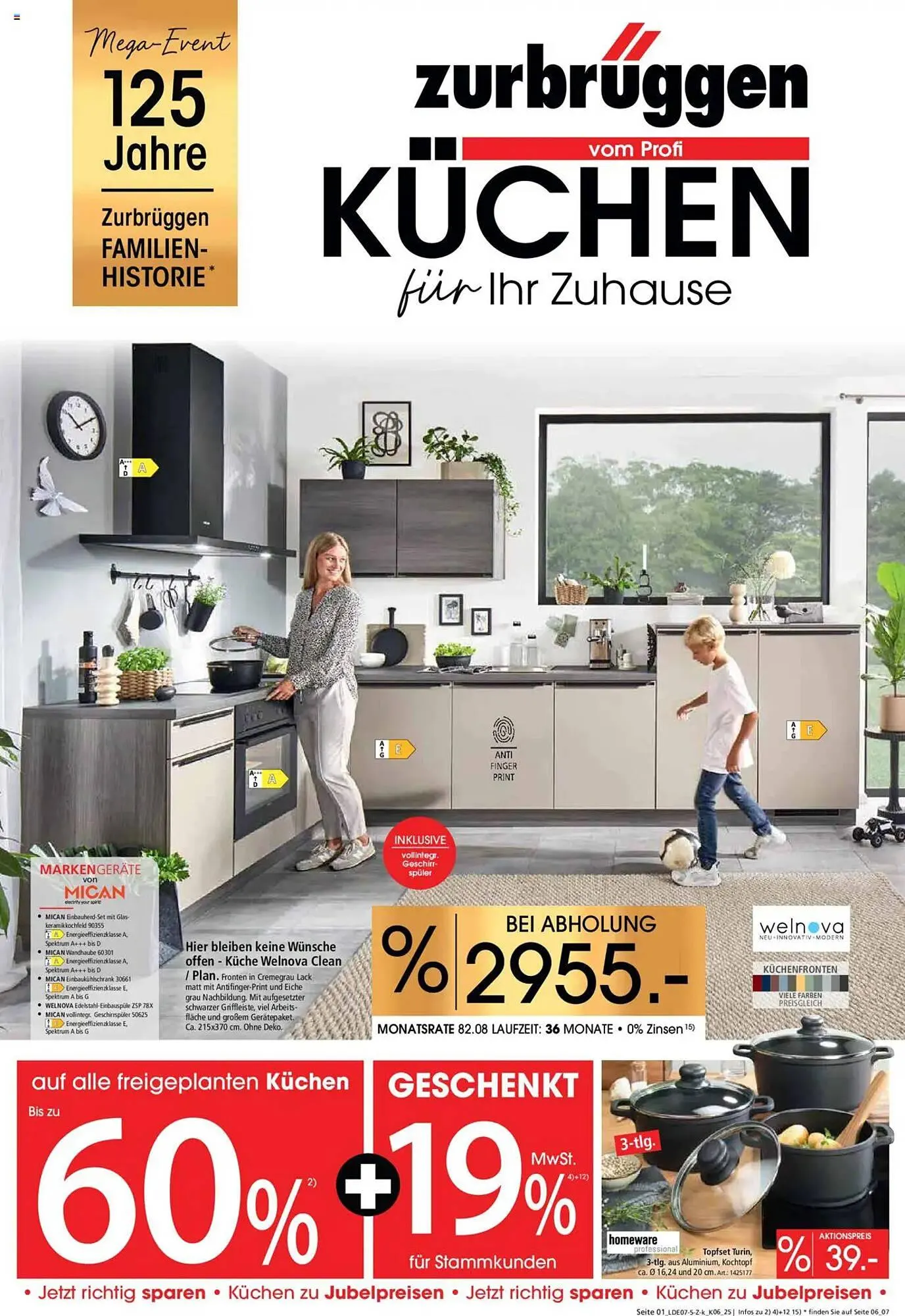 Zurbrüggen Prospekt von 26. Juli bis 13. September 2025 - Prospekt seite 1