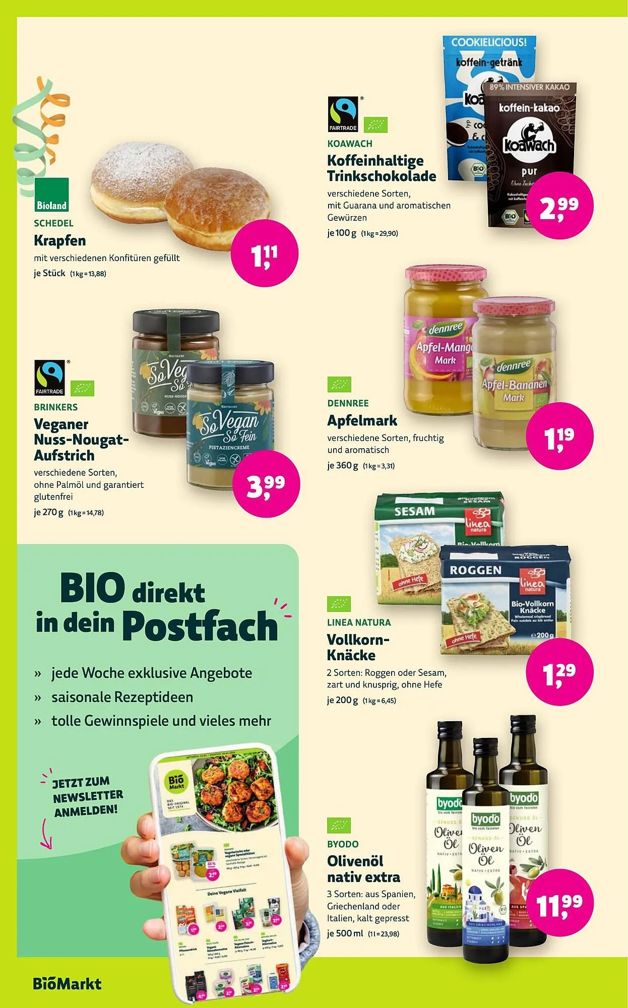 Aleco Biomarkt Prospekt von 11. Februar bis 24. Februar 2026 - Prospekt seite 10
