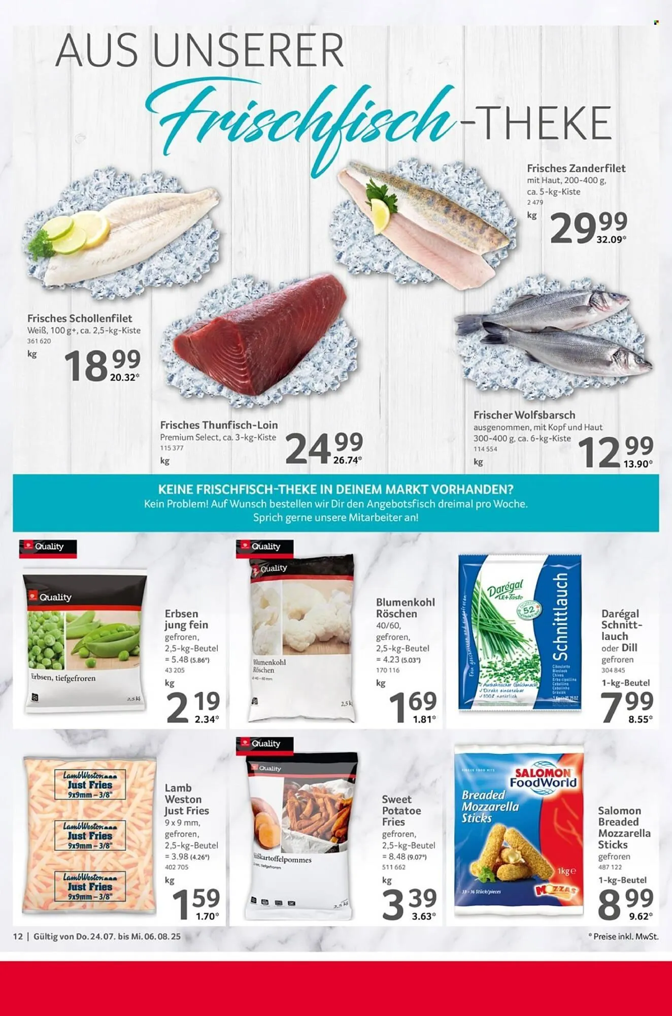 Selgros Prospekt von 24. Juli bis 6. August 2025 - Prospekt seite 12
