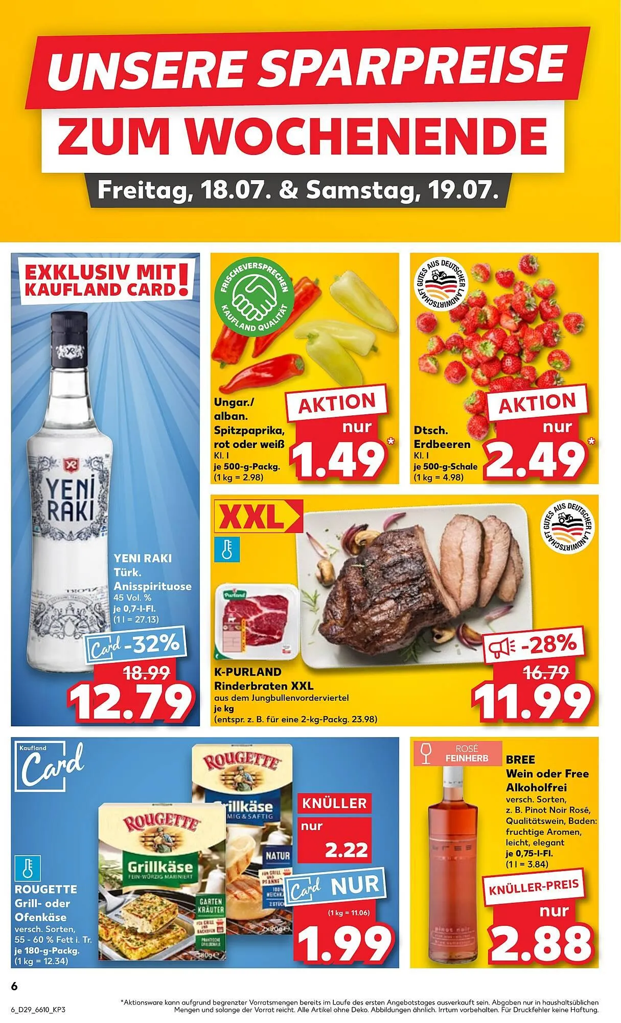 Kaufland Prospekt von 17. Juli bis 23. Juli 2025 - Prospekt seite 6